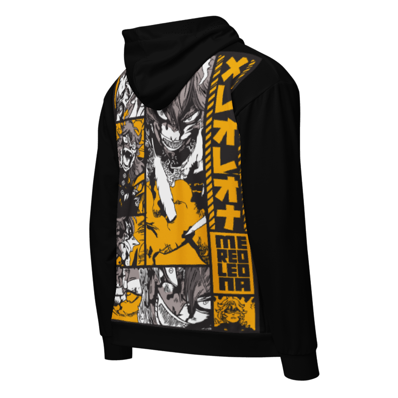 Unisex Zip Hoodie ORANGE-LOGO | STAYLACRA Anime Collection 1