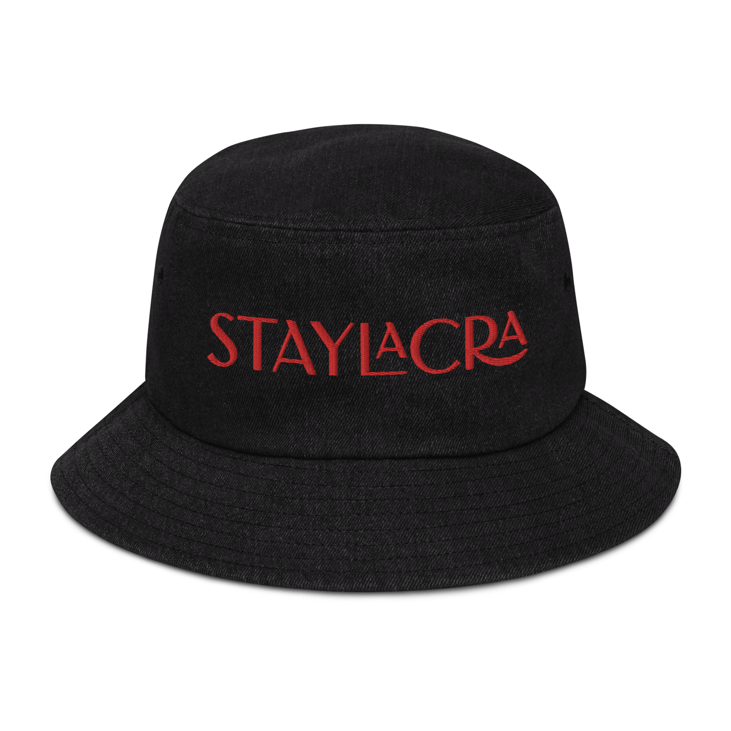 Denim Bucket Hat "StayLacra" 2024