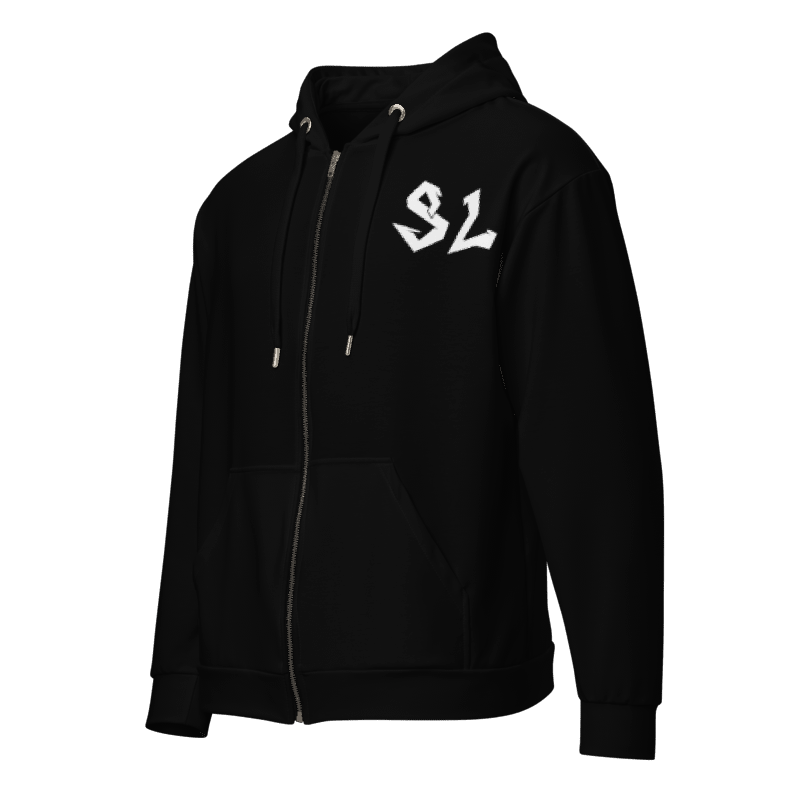 Unisex Zip Hoodie WHITE-LOGO | STAYLACRA Anime Collection 1