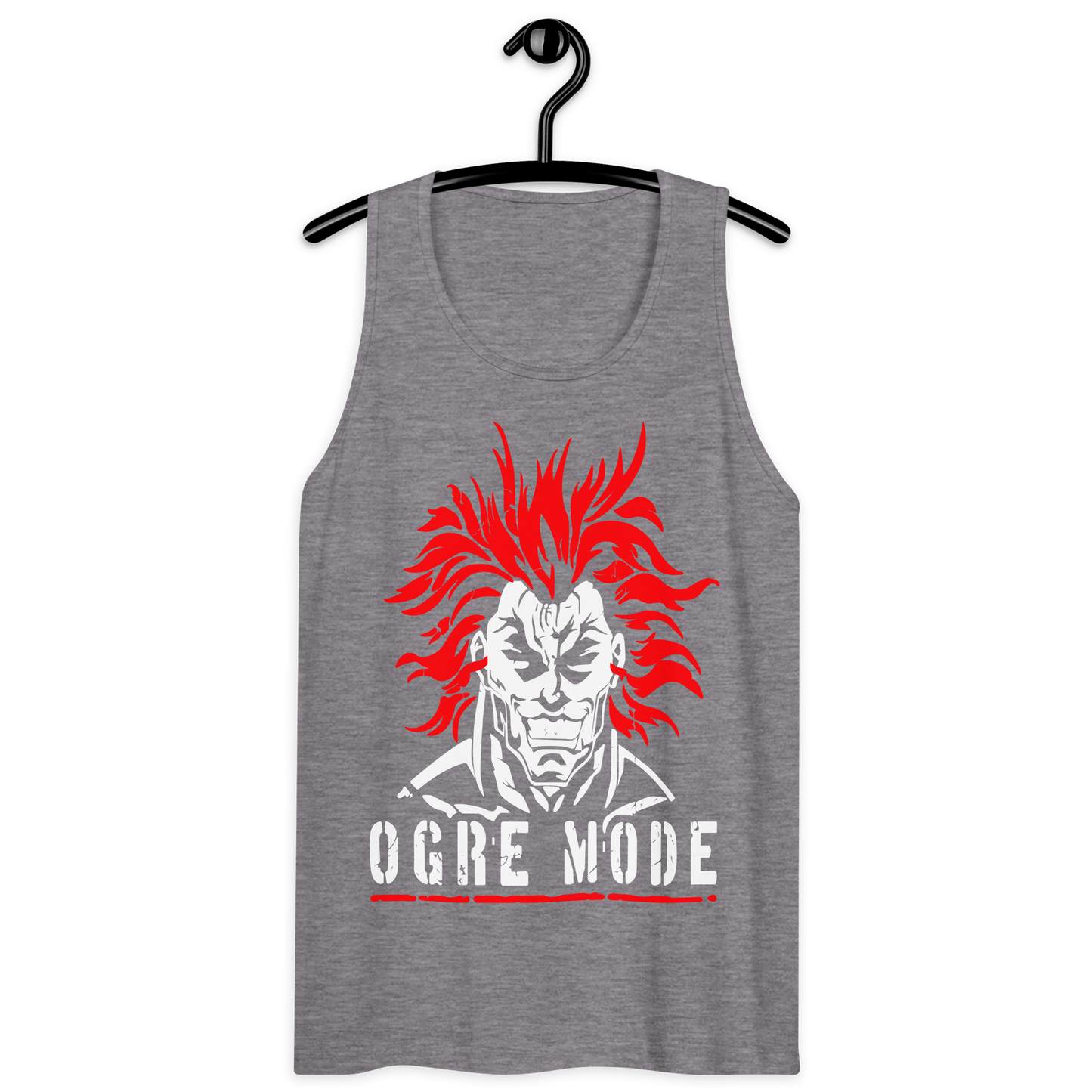 Tank Top Premium RED-LOGO | STAYLACRA Anime Collection 1