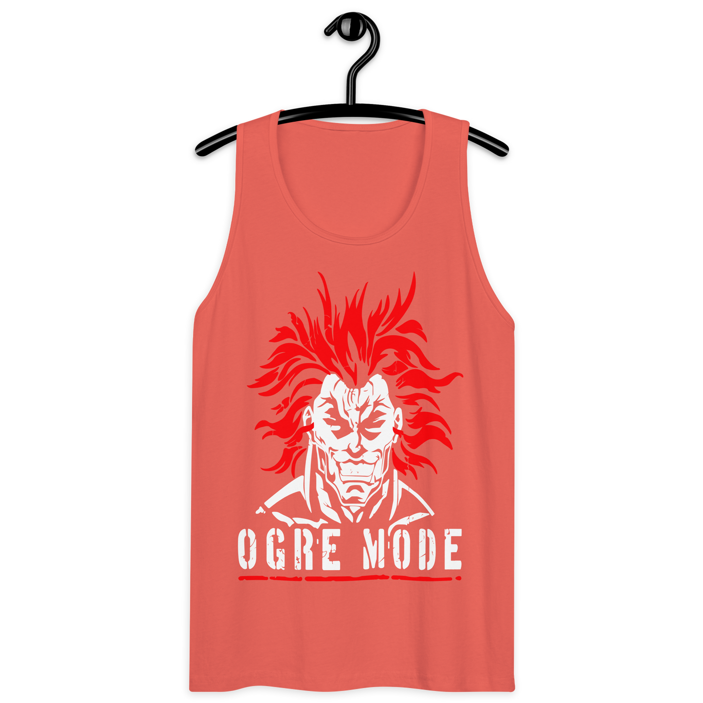 Tank Top Premium RED-LOGO | STAYLACRA Anime Collection 1