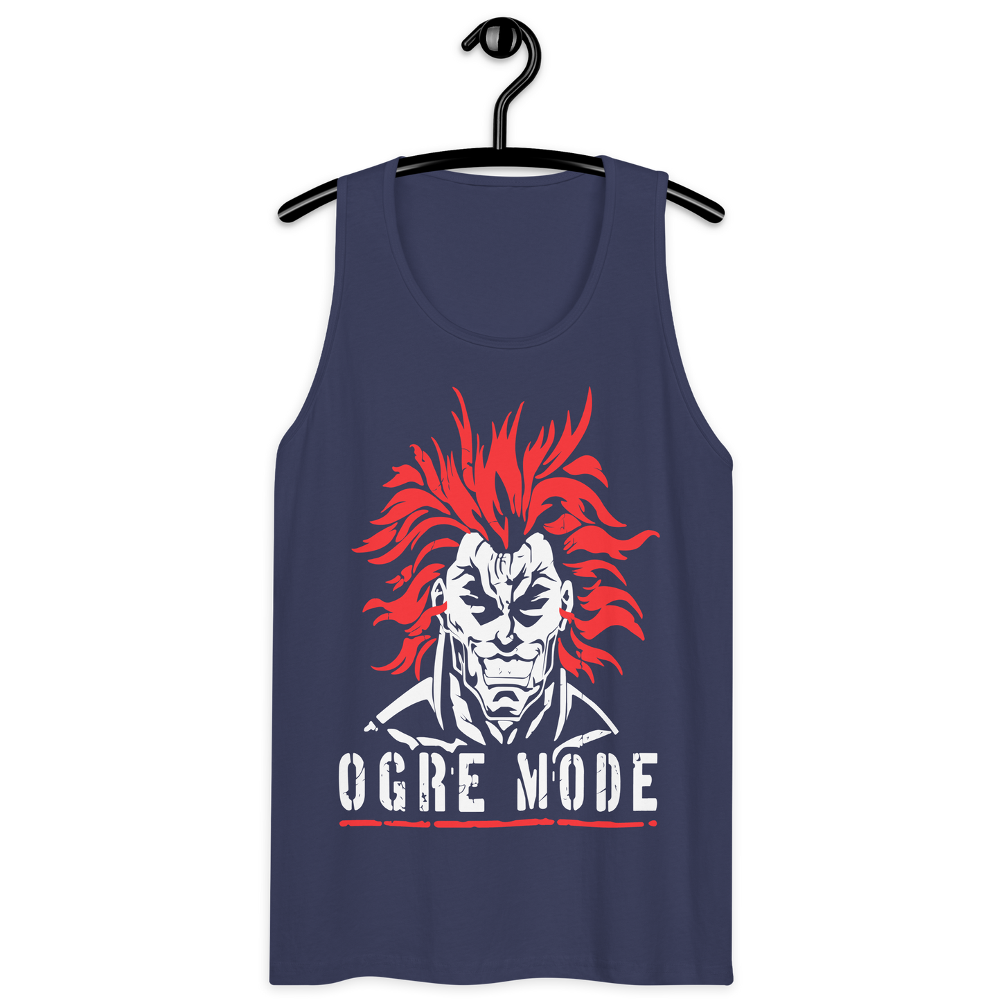 Tank Top Premium RED-LOGO | STAYLACRA Anime Collection 1