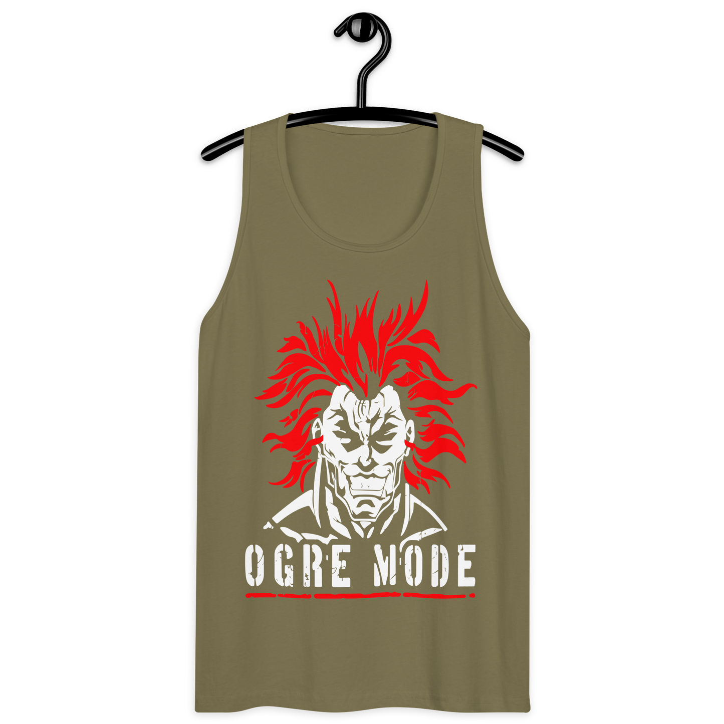 Tank Top Premium RED-LOGO | STAYLACRA Anime Collection 1