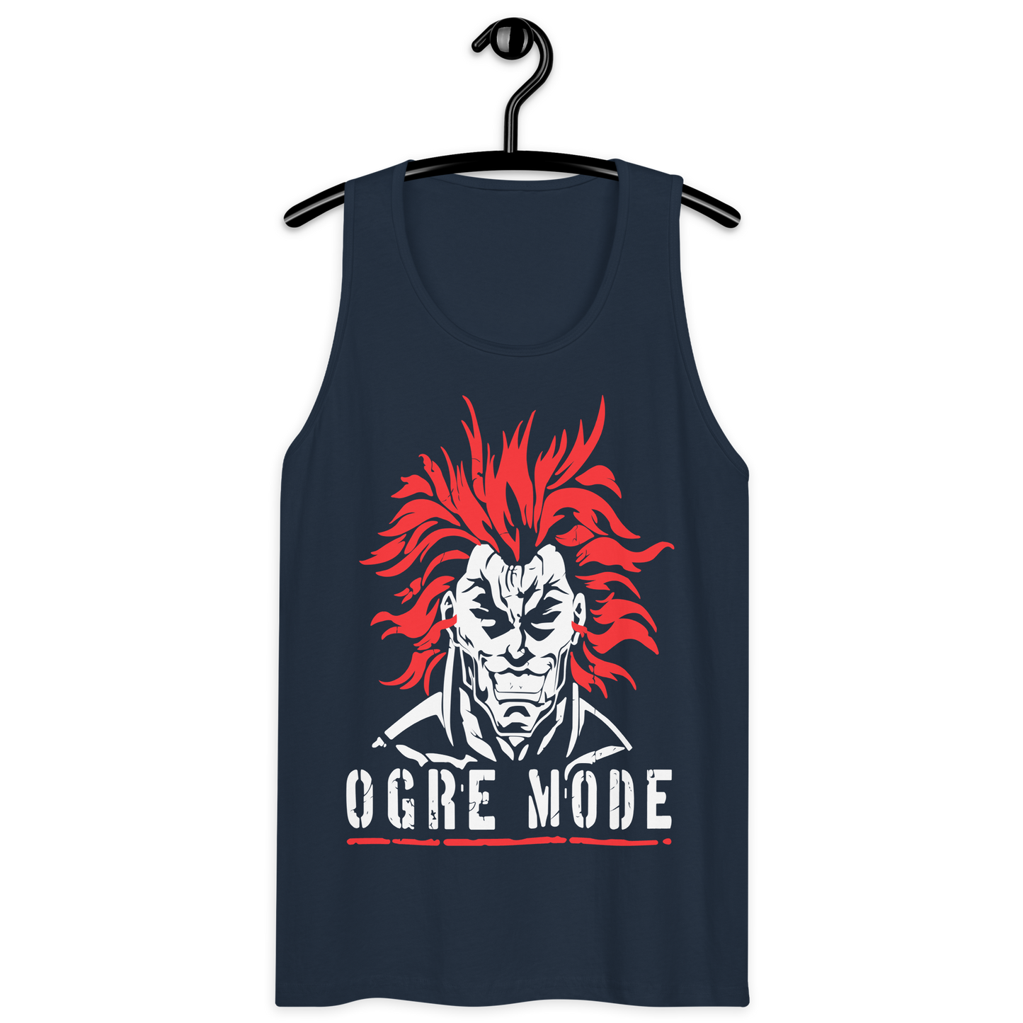 Tank Top Premium RED-LOGO | STAYLACRA Anime Collection 1