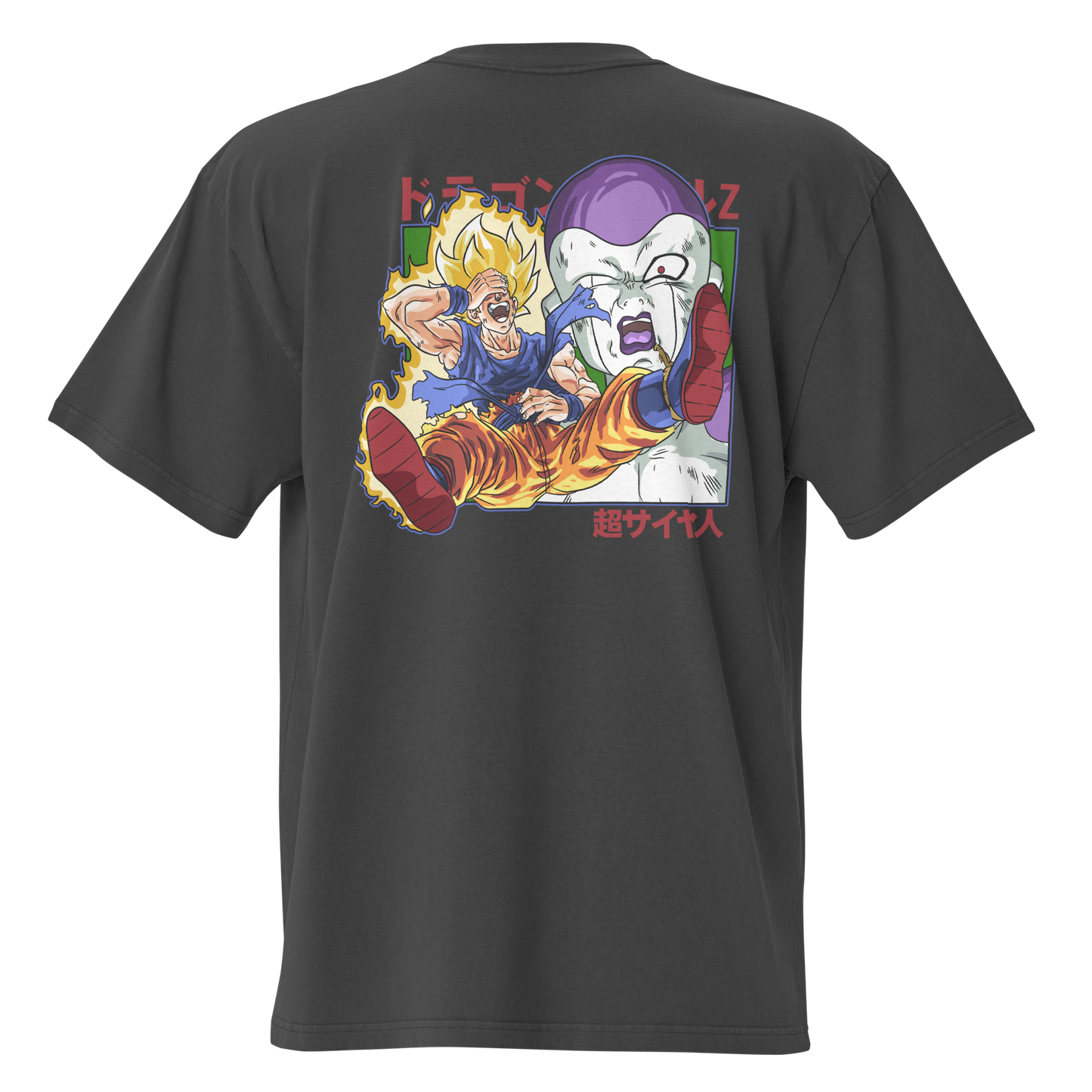 Camiseta Oversized Épica ORANGE-LOGO | STAYLACRA Anime Collection 1