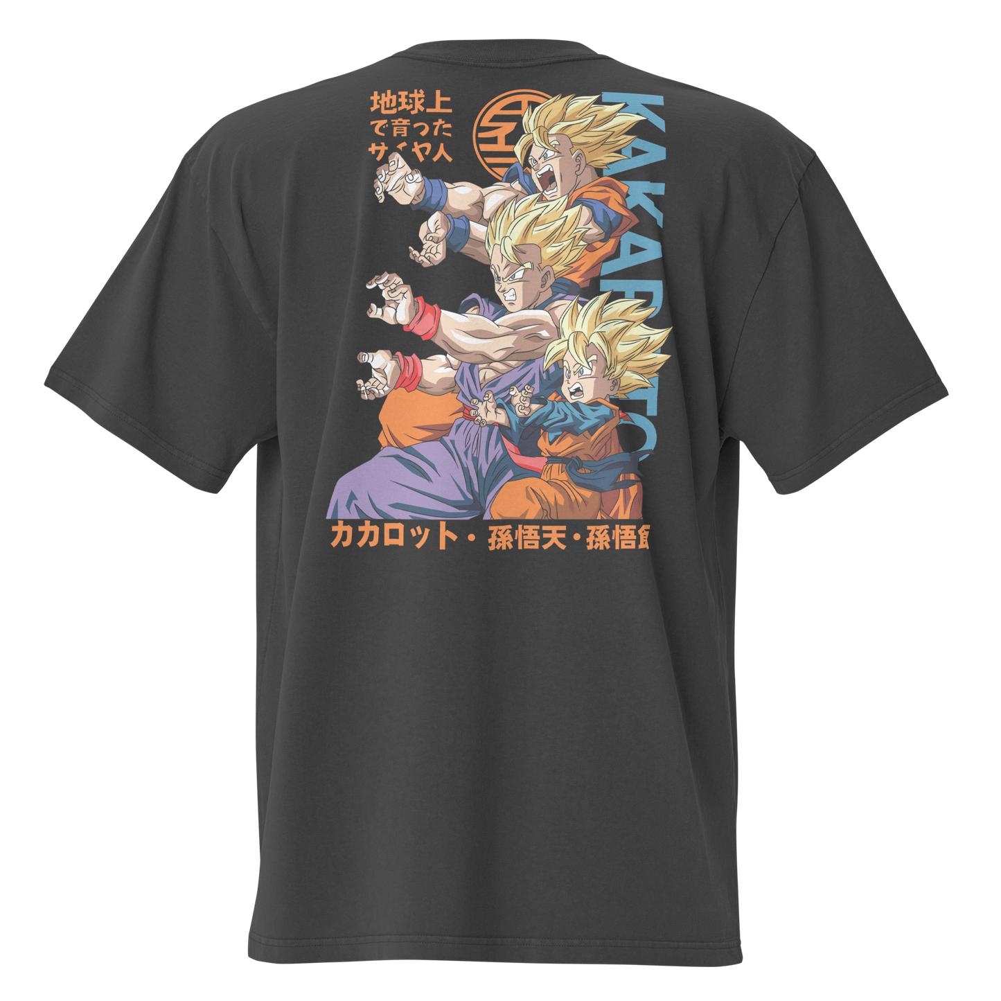 Camiseta Oversized Épica ORANGE-LOGO | STAYLACRA Anime Collection 1