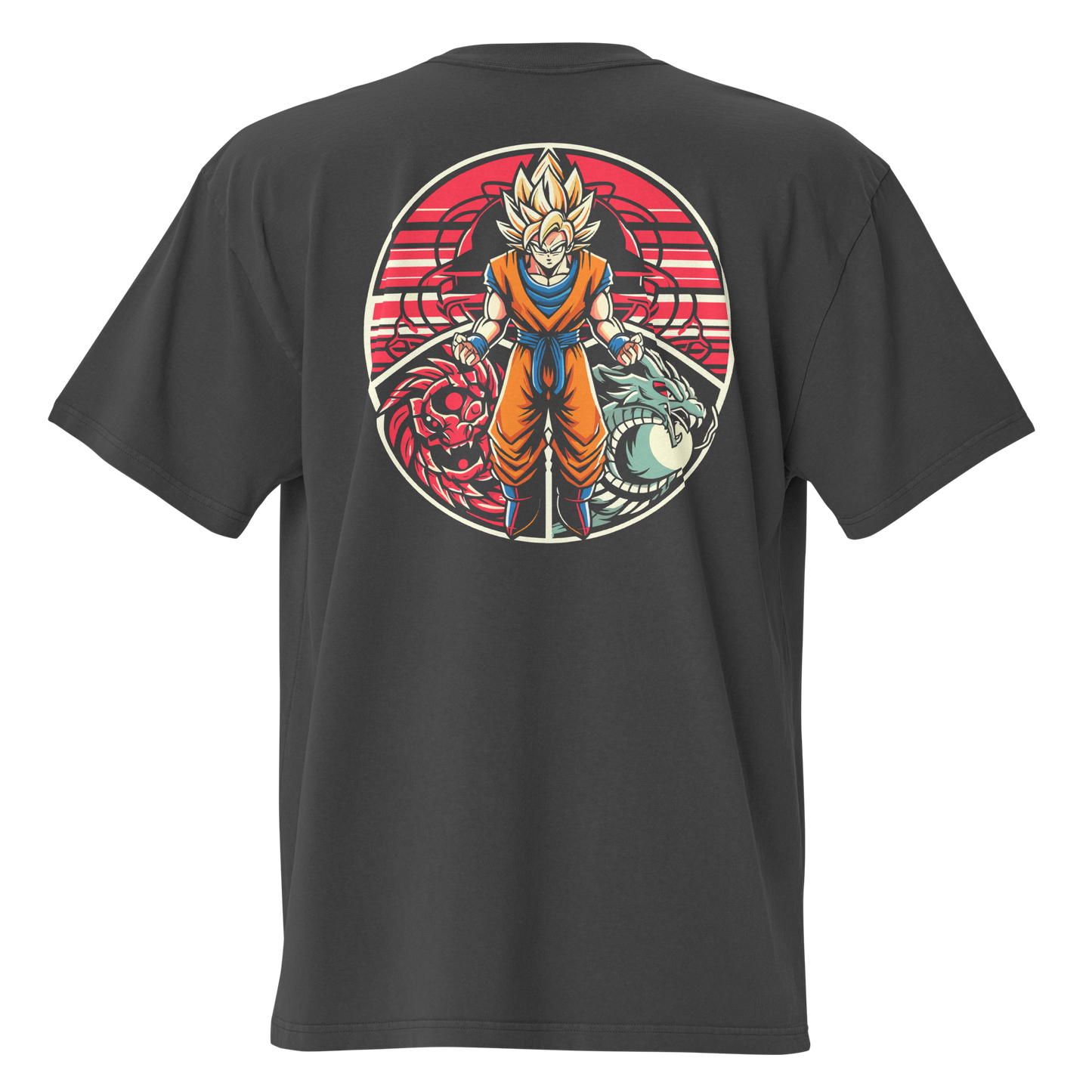 Camiseta Oversized Épica RED-LOGO | STAYLACRA Anime Collection 1