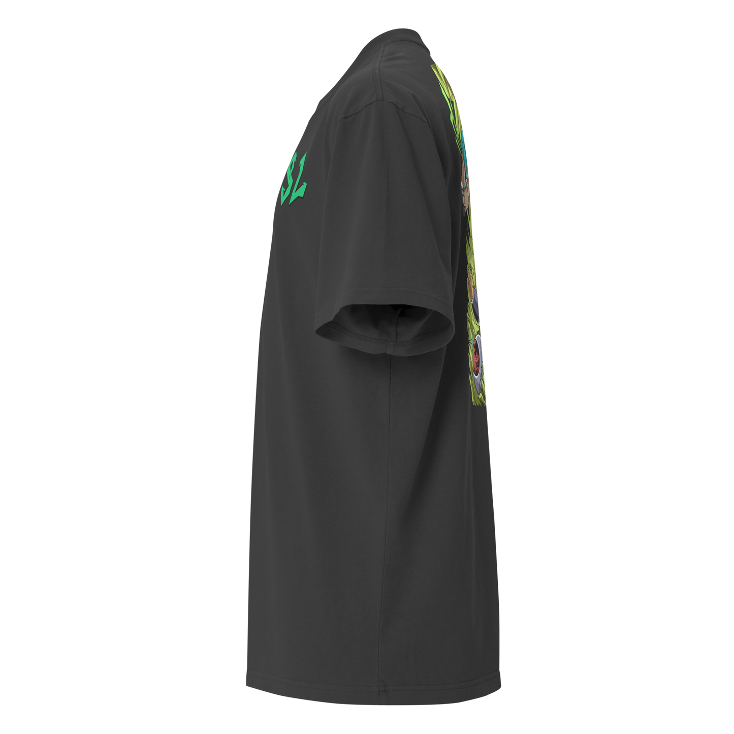 Camiseta Oversized Épica GREEN-LOGO | STAYLACRA Anime Collection 1