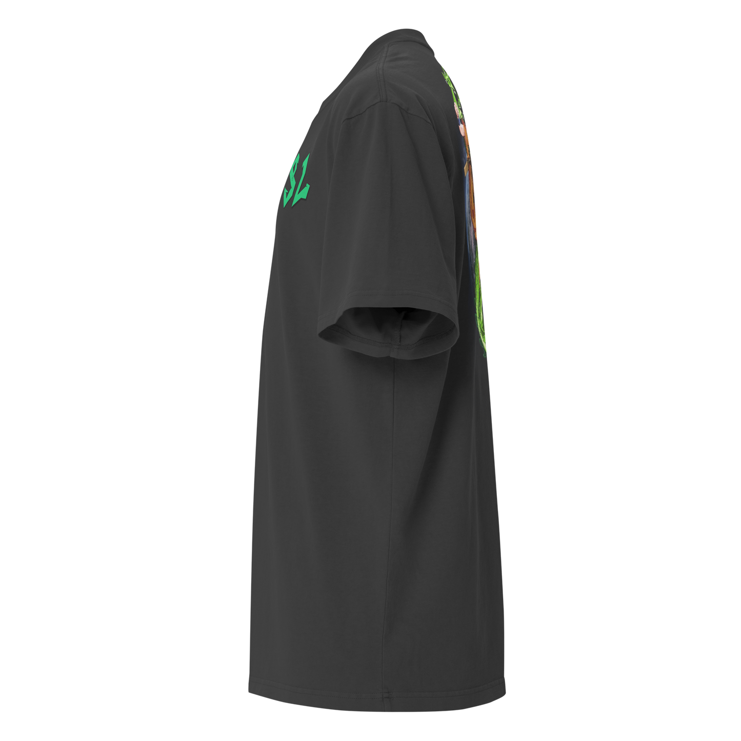Camiseta Oversized Épica GREEN-LOGO | STAYLACRA Anime Collection 1