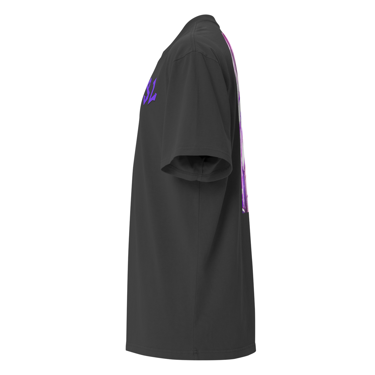 Camiseta Oversized Épica PURPLE-LOGO | STAYLACRA Anime Collection 1