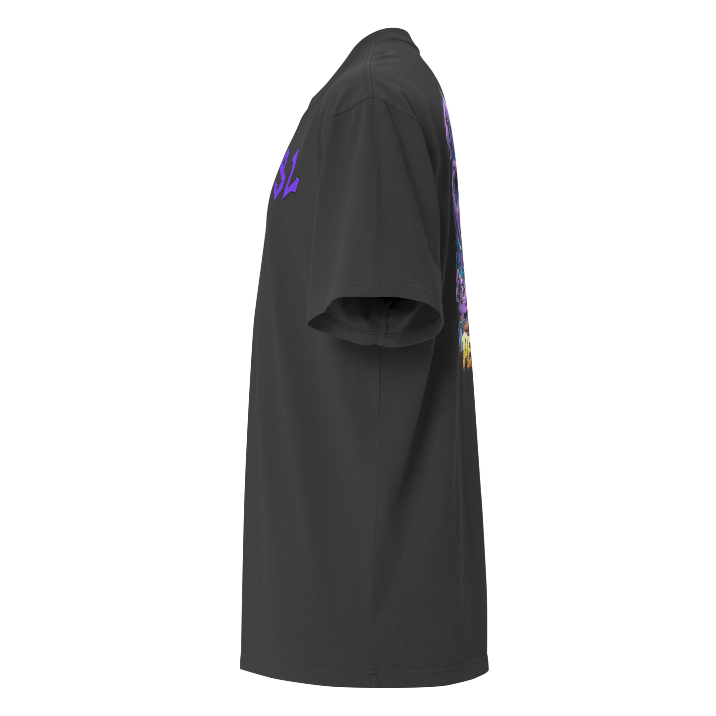 Camiseta Oversized Épica PURPLE-LOGO | STAYLACRA Anime Collection 1