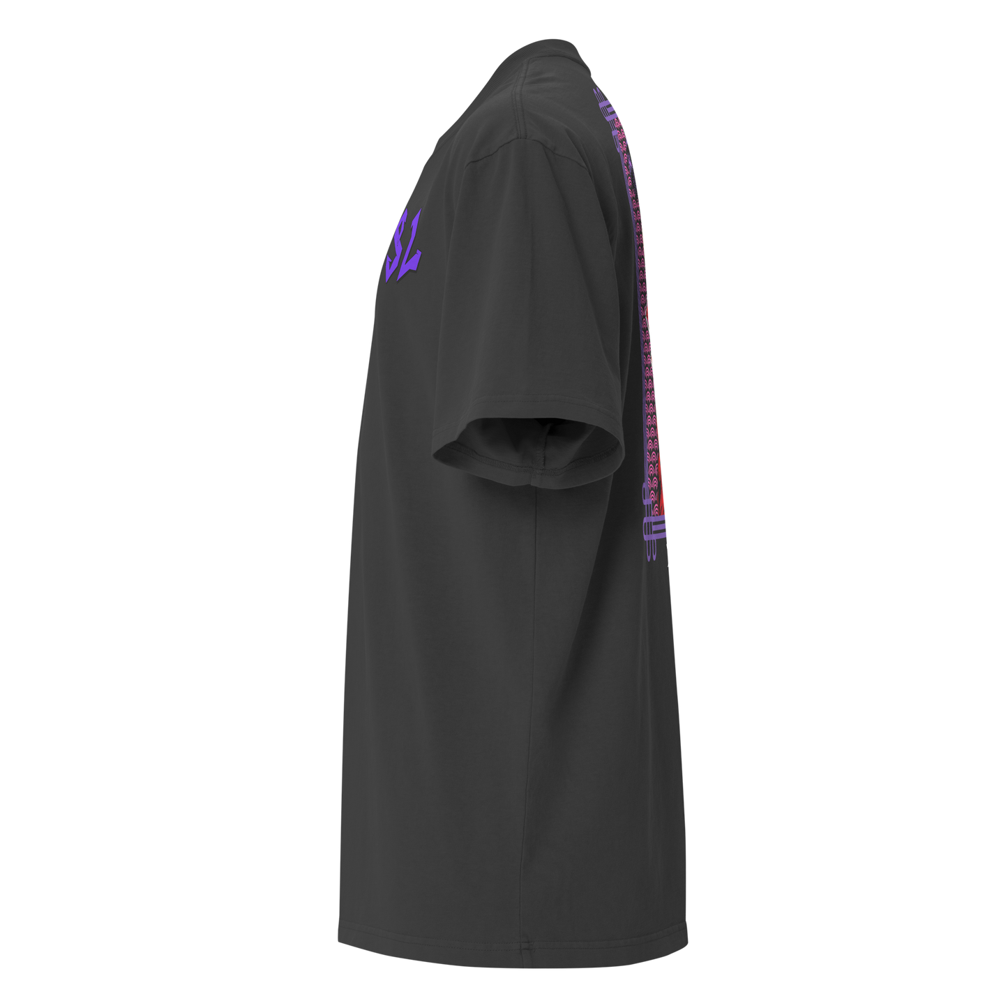 Camiseta Oversized Épica PURPLE-LOGO | STAYLACRA Anime Collection 1