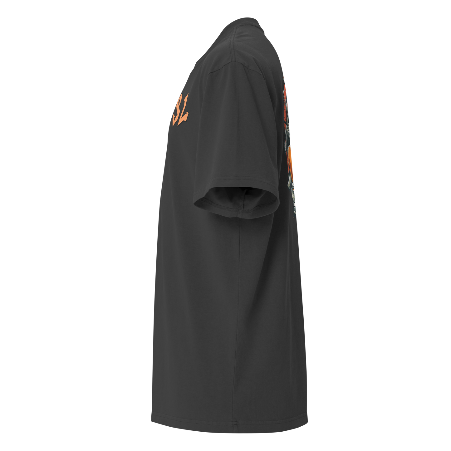 Camiseta Oversized Épica ORANGE-LOGO | STAYLACRA Anime Collection 1