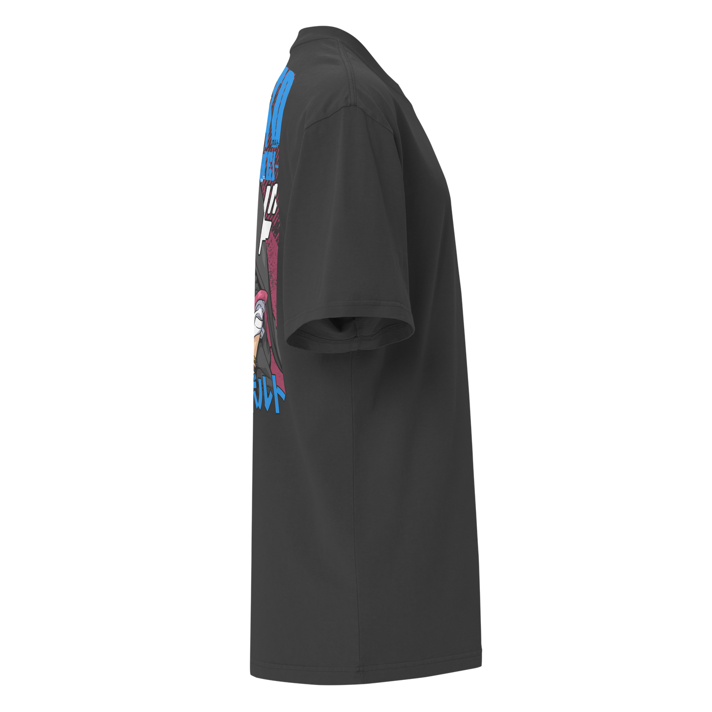Camiseta Oversized Épica BLUE-LOGO | STAYLACRA Anime Collection 1