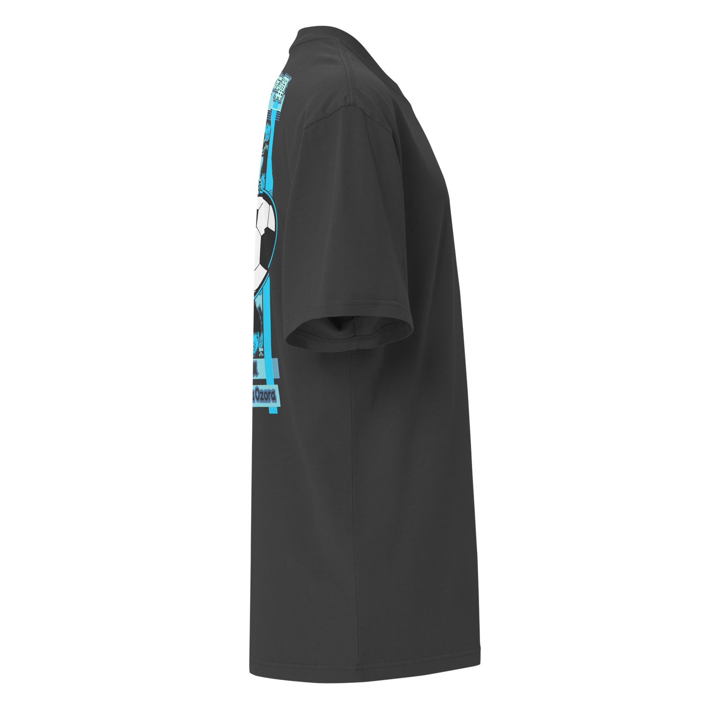 Camiseta Oversized Épica BLUE-LOGO | STAYLACRA Anime Collection 1