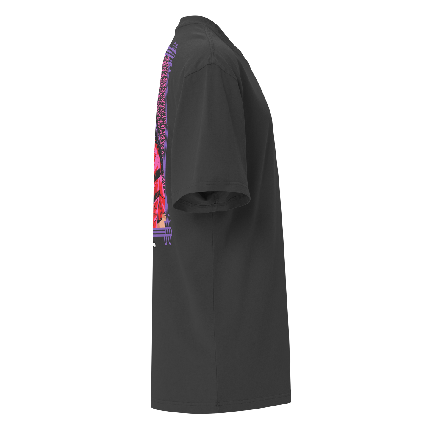 Camiseta Oversized Épica PURPLE-LOGO | STAYLACRA Anime Collection 1