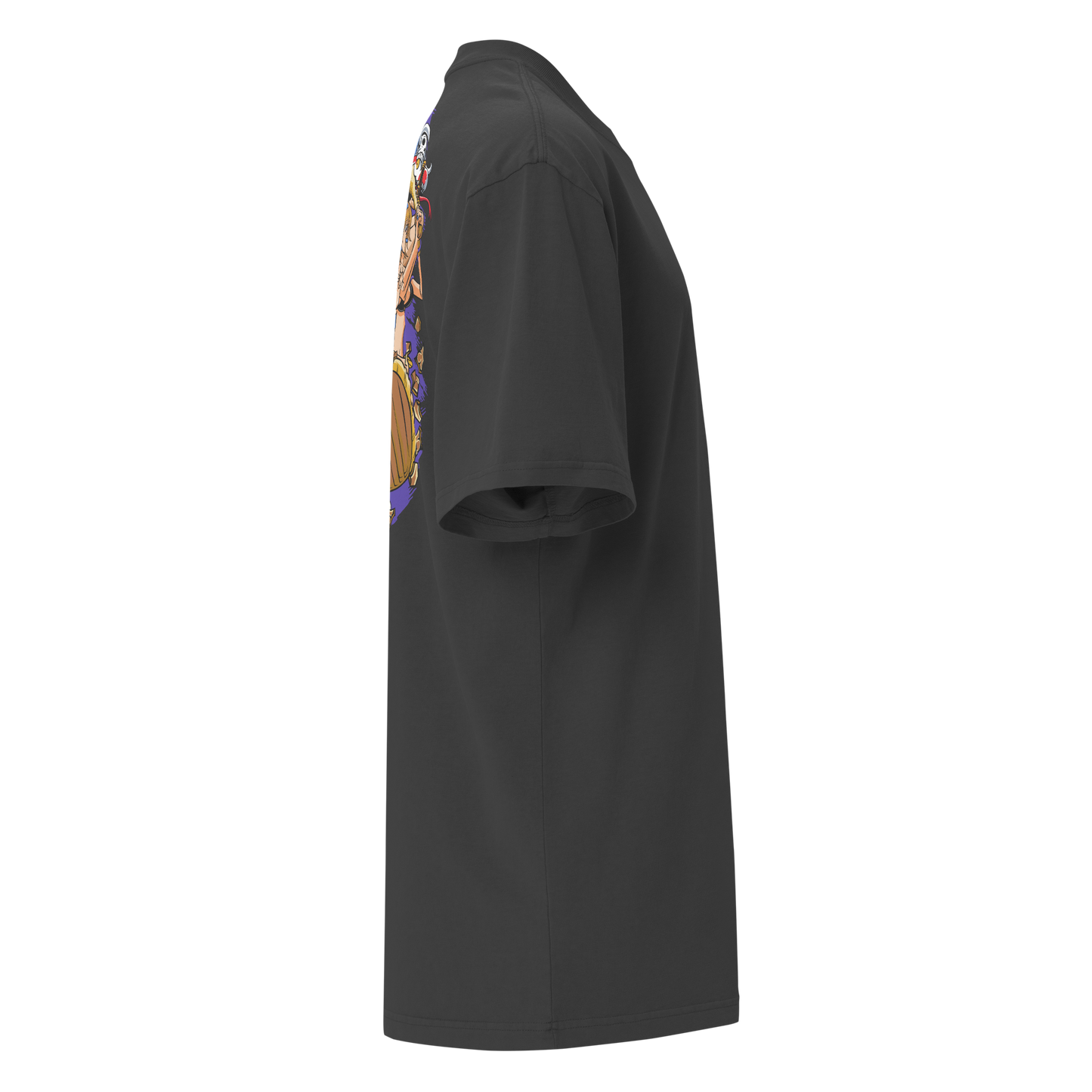 Camiseta Oversized Épica PURPLE-LOGO | STAYLACRA Anime Collection 1