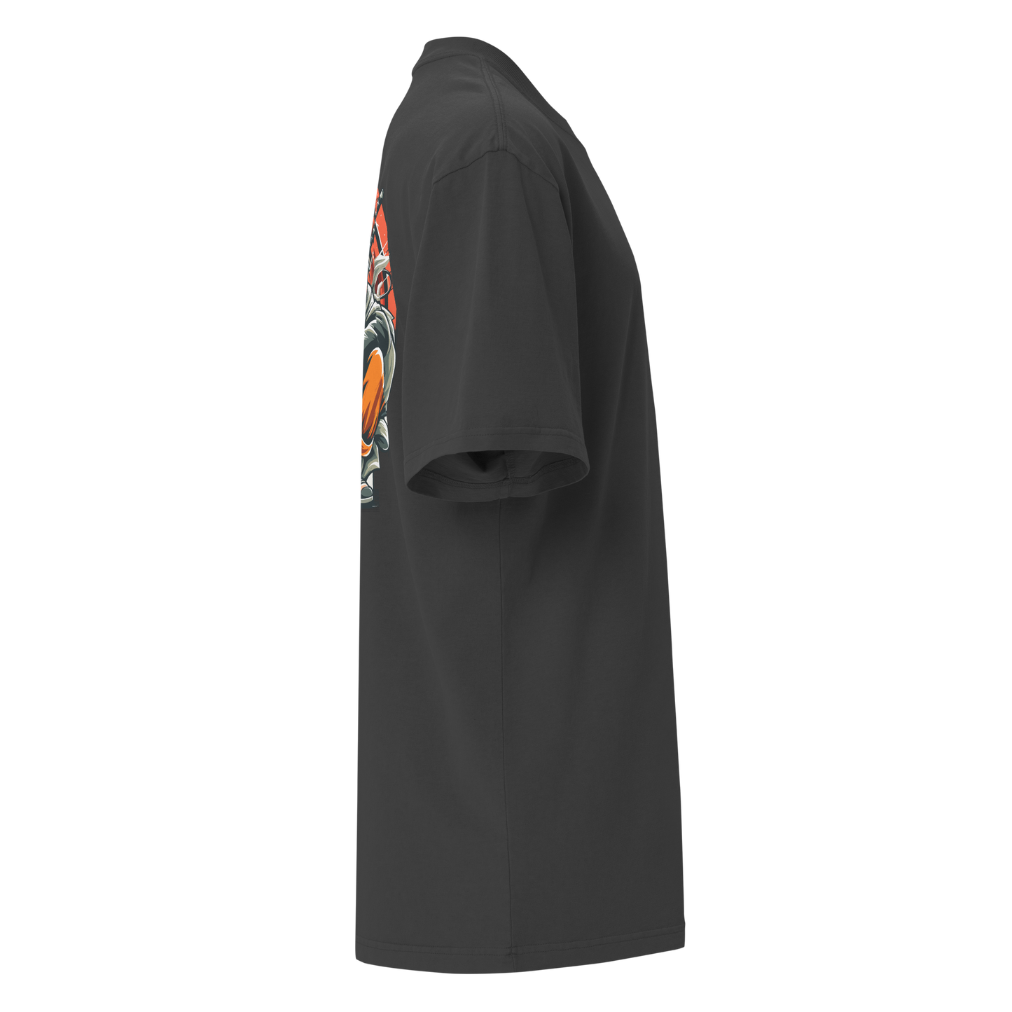 Camiseta Oversized Épica ORANGE-LOGO | STAYLACRA Anime Collection 1