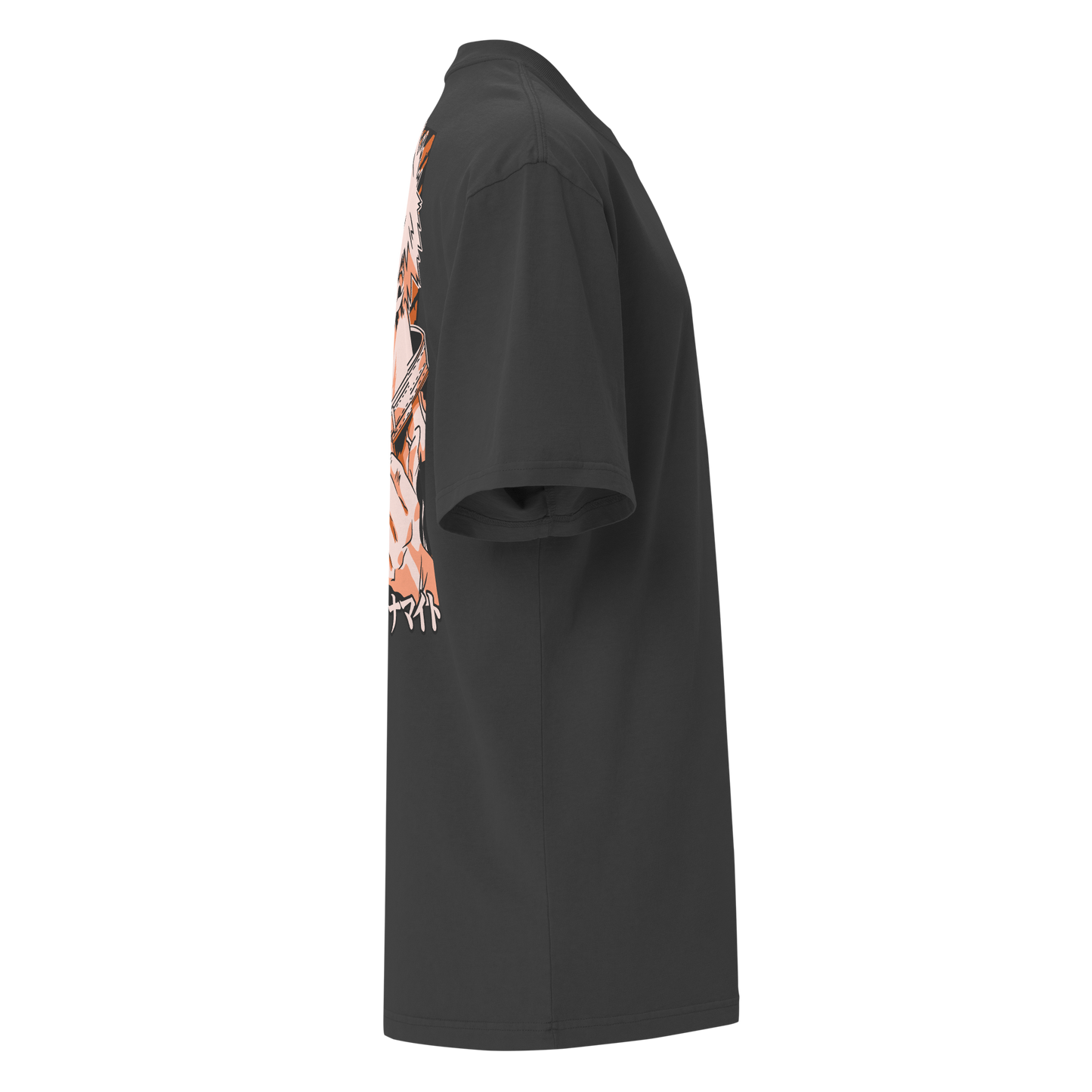 Camiseta Oversized Épica ORANGE-LOGO | STAYLACRA Anime Collection 1