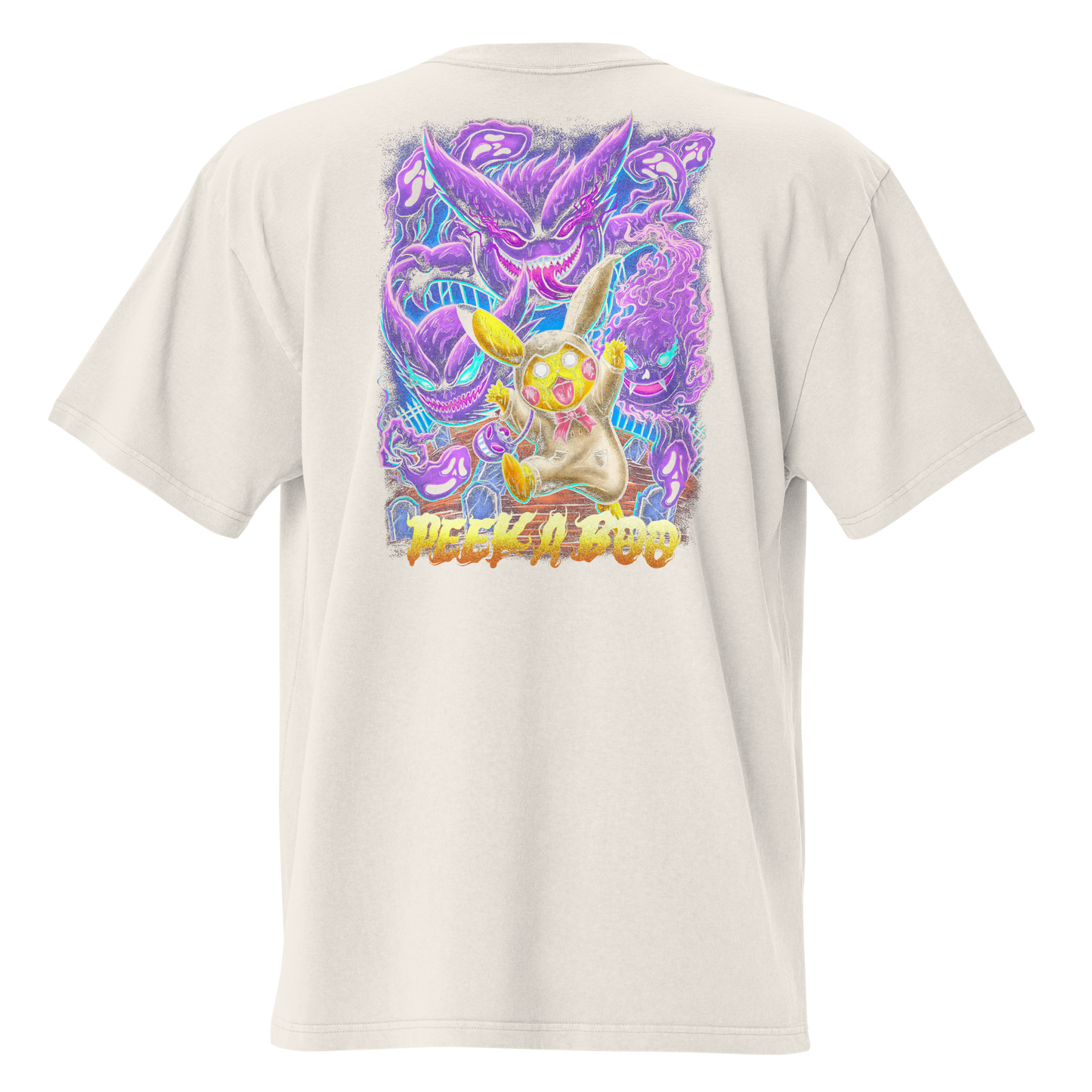 Camiseta Oversized Épica PURPLE-LOGO | STAYLACRA Anime Collection 1