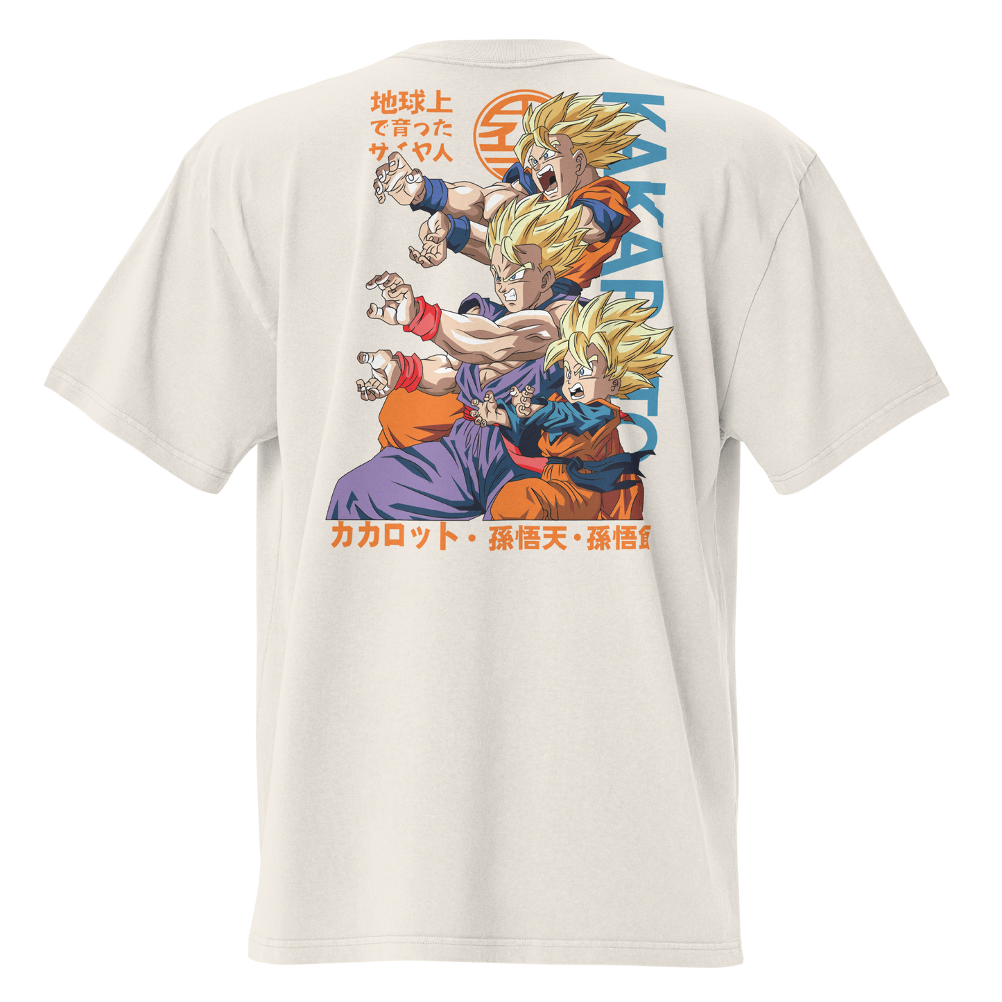 Camiseta Oversized Épica ORANGE-LOGO | STAYLACRA Anime Collection 1