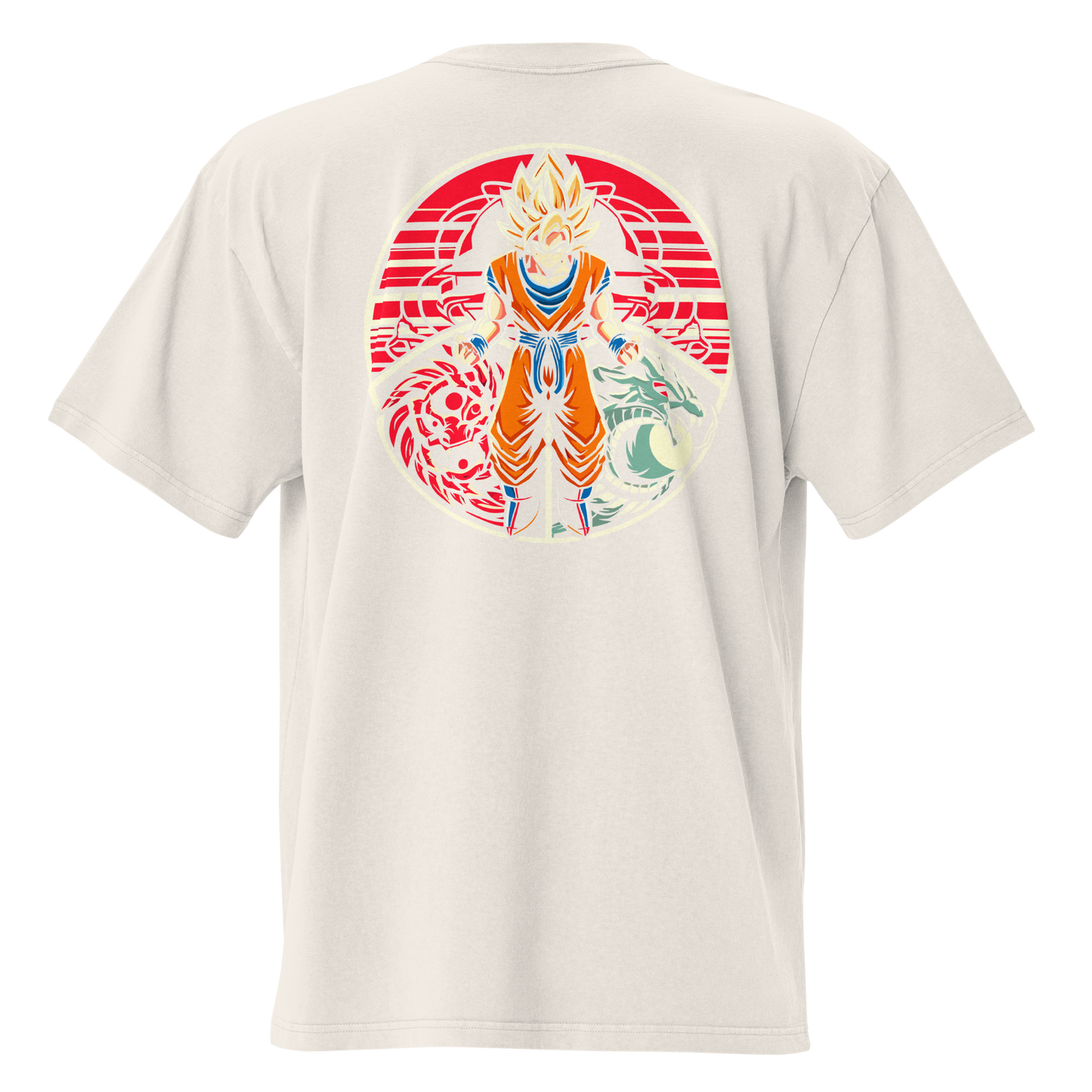 Camiseta Oversized Épica RED-LOGO | STAYLACRA Anime Collection 1