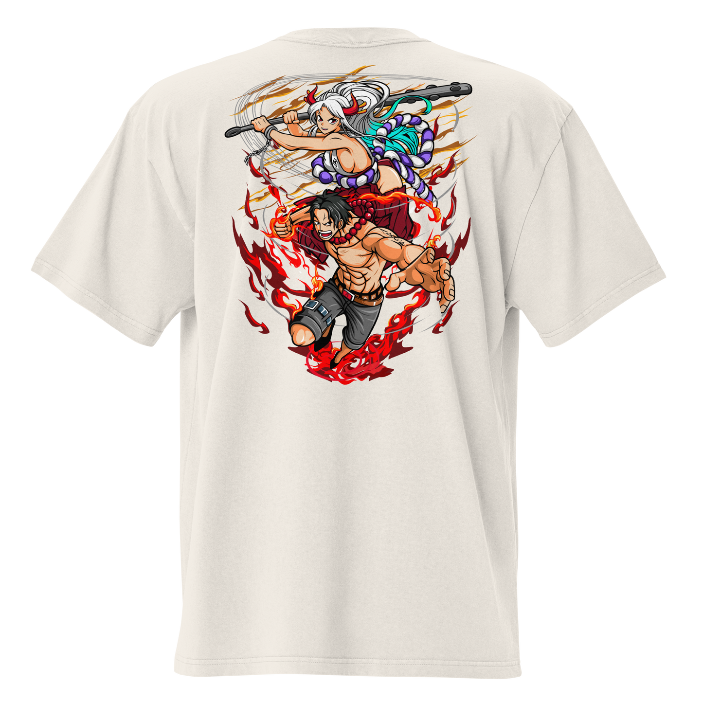 Camiseta Oversized Épica RED-LOGO | STAYLACRA Anime Collection 1