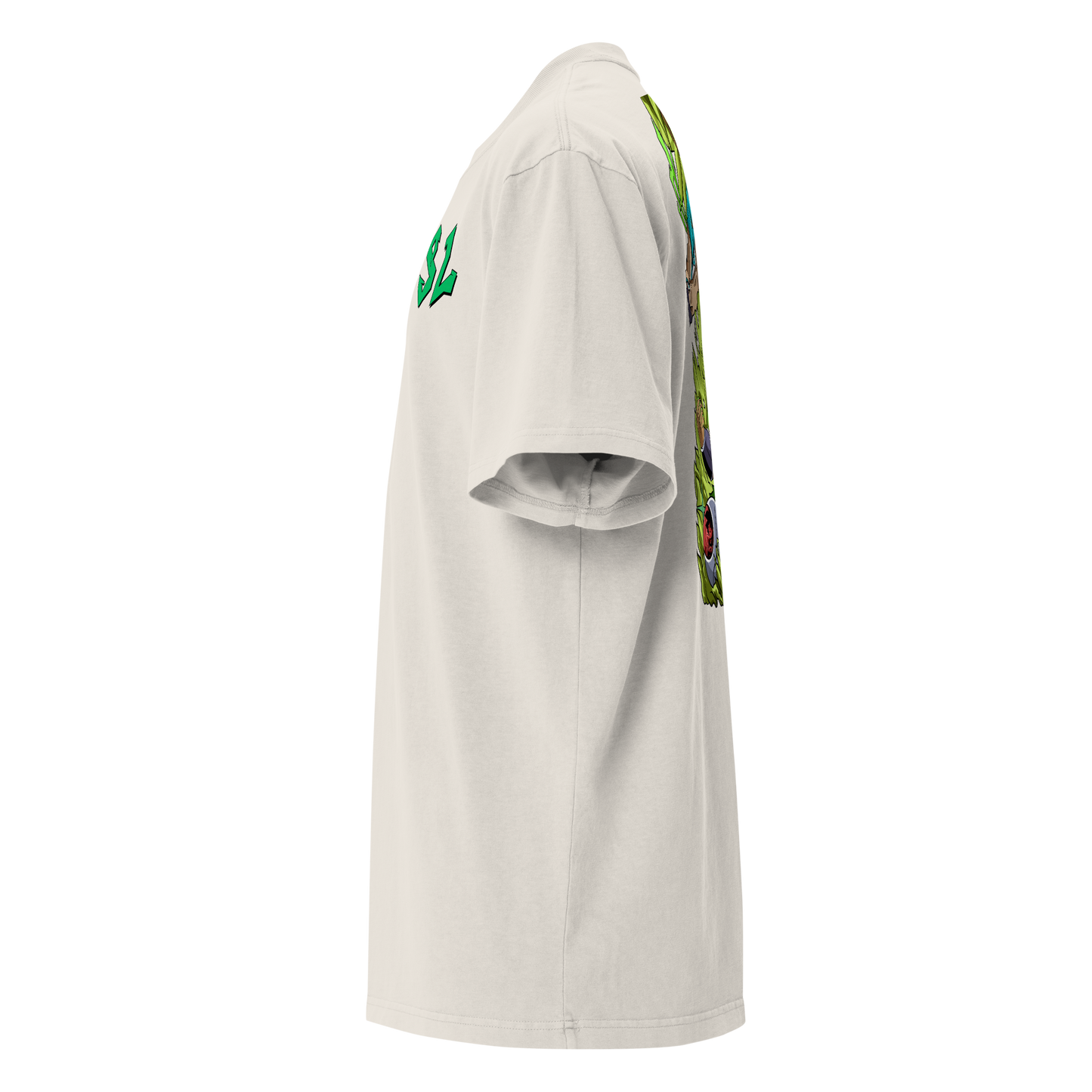 Camiseta Oversized Épica GREEN-LOGO | STAYLACRA Anime Collection 1