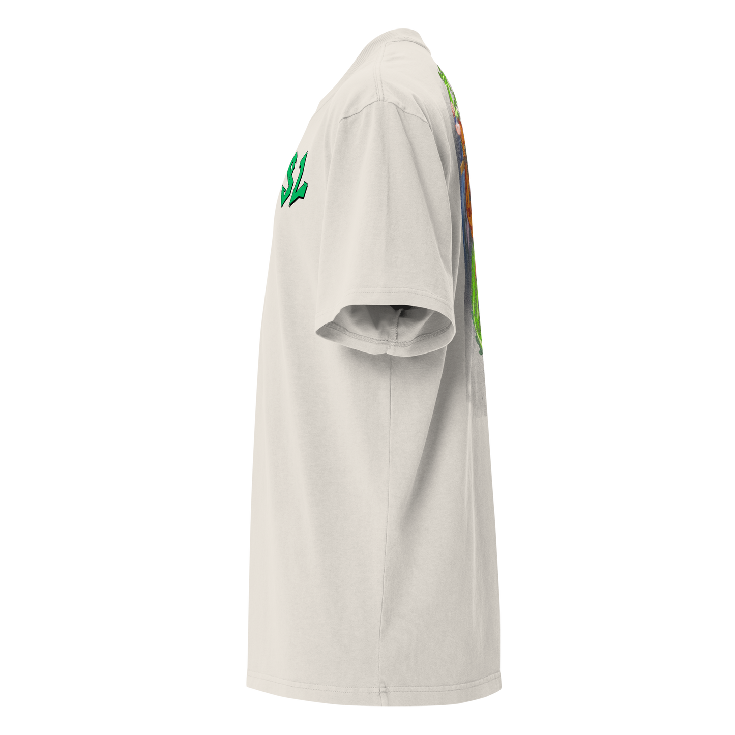 Camiseta Oversized Épica GREEN-LOGO | STAYLACRA Anime Collection 1
