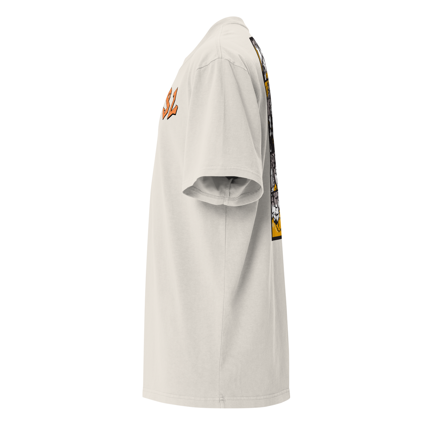 Camiseta Oversized Épica ORANGE-LOGO | STAYLACRA Anime Collection 1