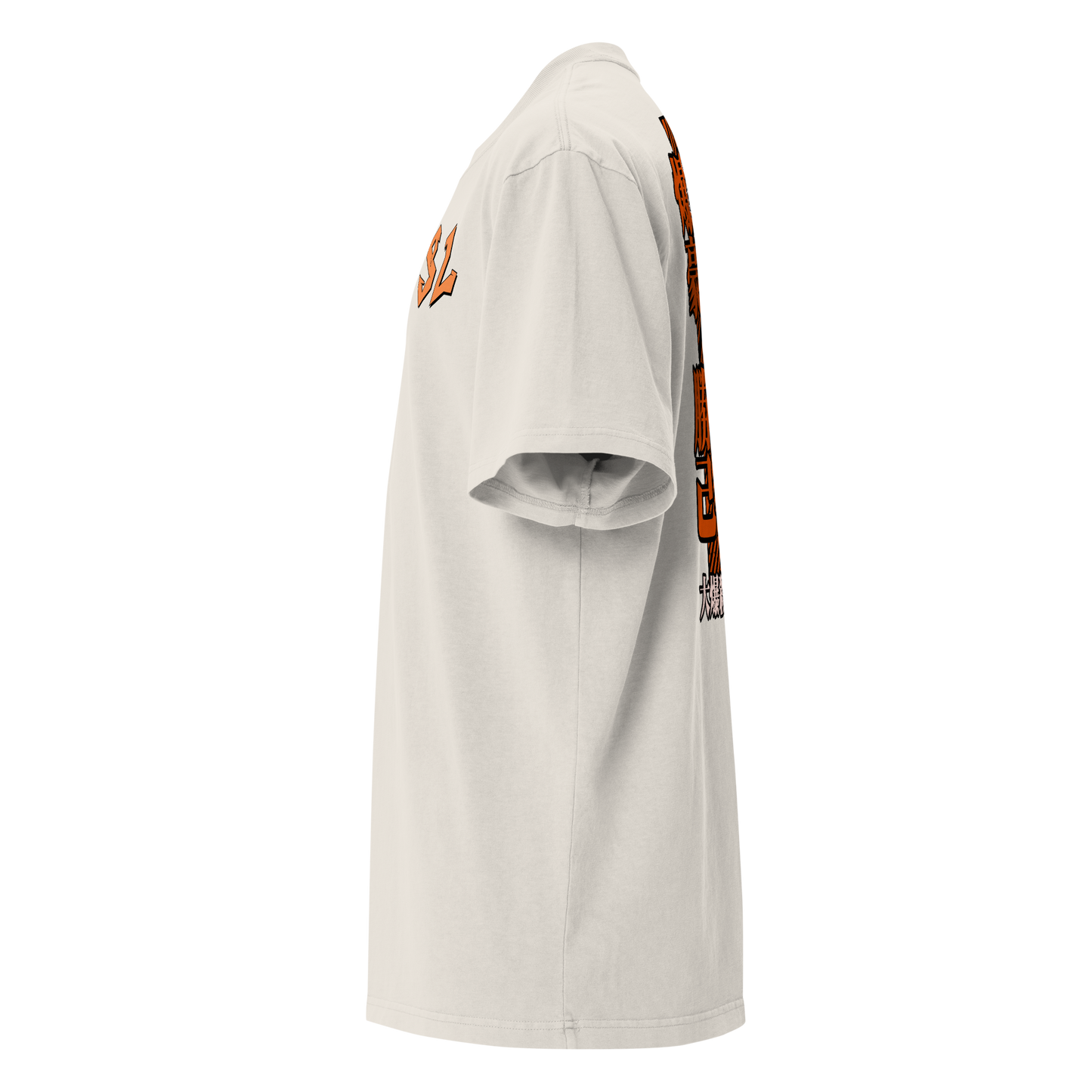 Camiseta Oversized Épica ORANGE-LOGO | STAYLACRA Anime Collection 1