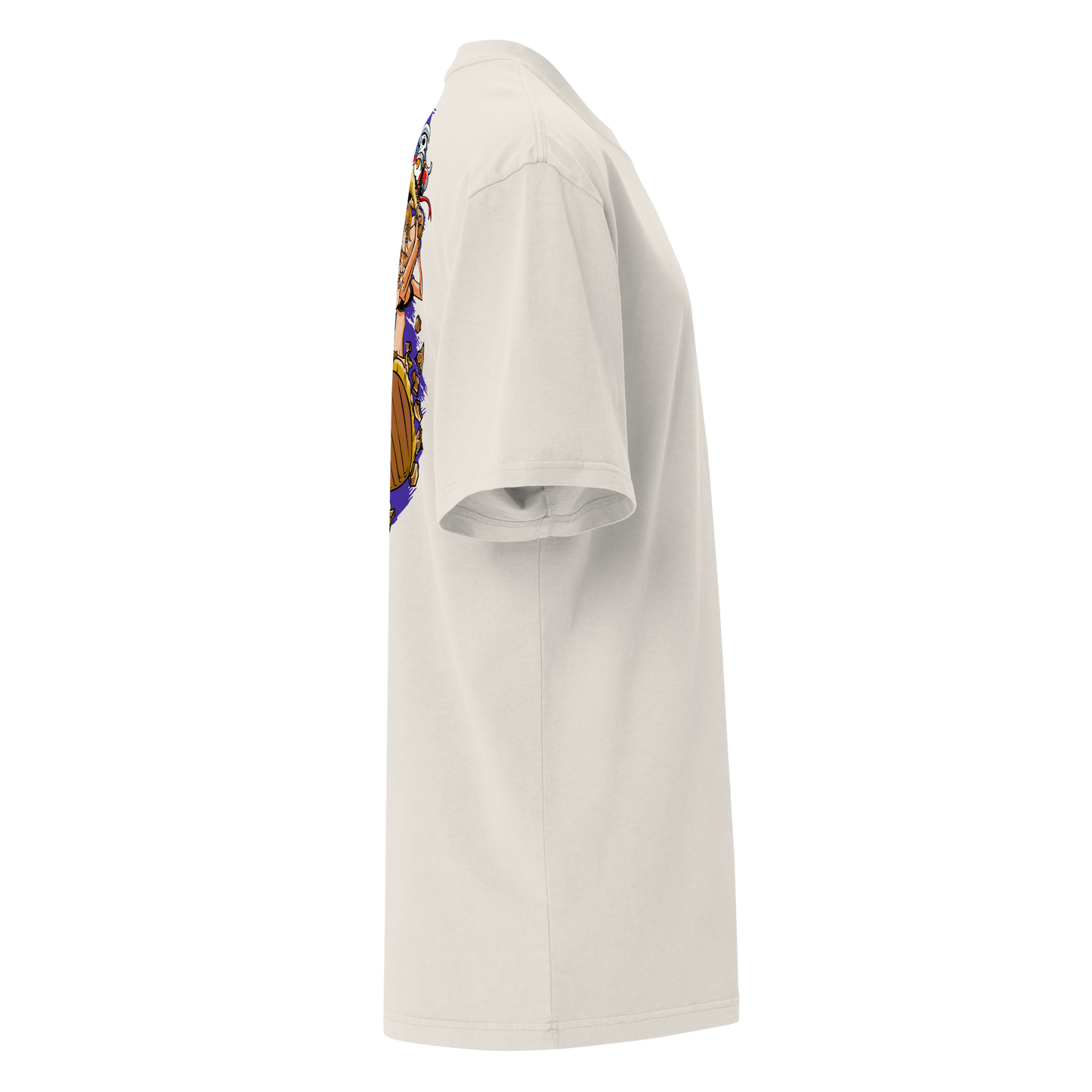 Camiseta Oversized Épica PURPLE-LOGO | STAYLACRA Anime Collection 1