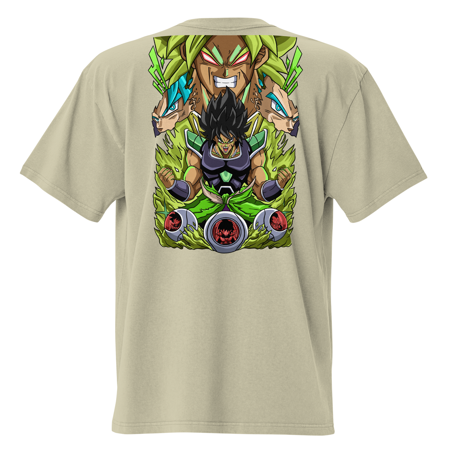 Camiseta Oversized Épica GREEN-LOGO | STAYLACRA Anime Collection 1
