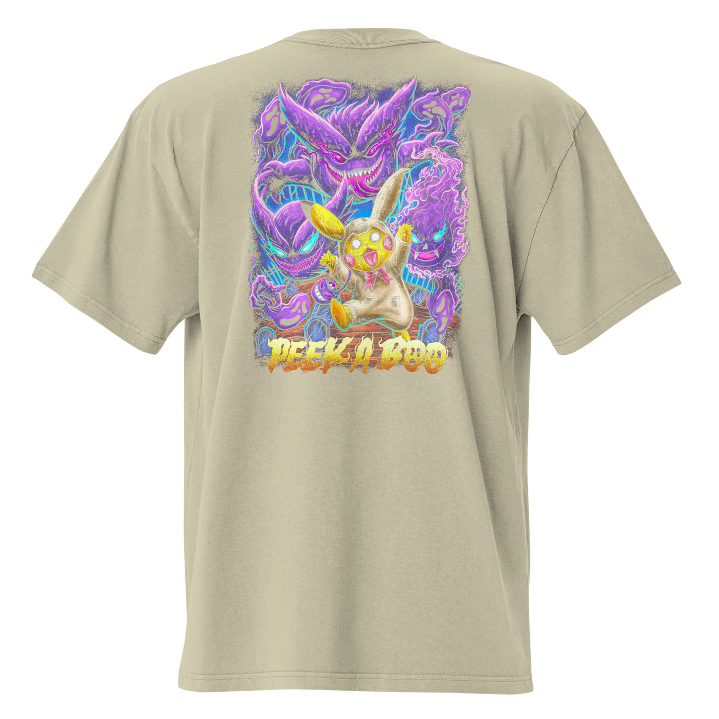 Camiseta Oversized Épica PURPLE-LOGO | STAYLACRA Anime Collection 1