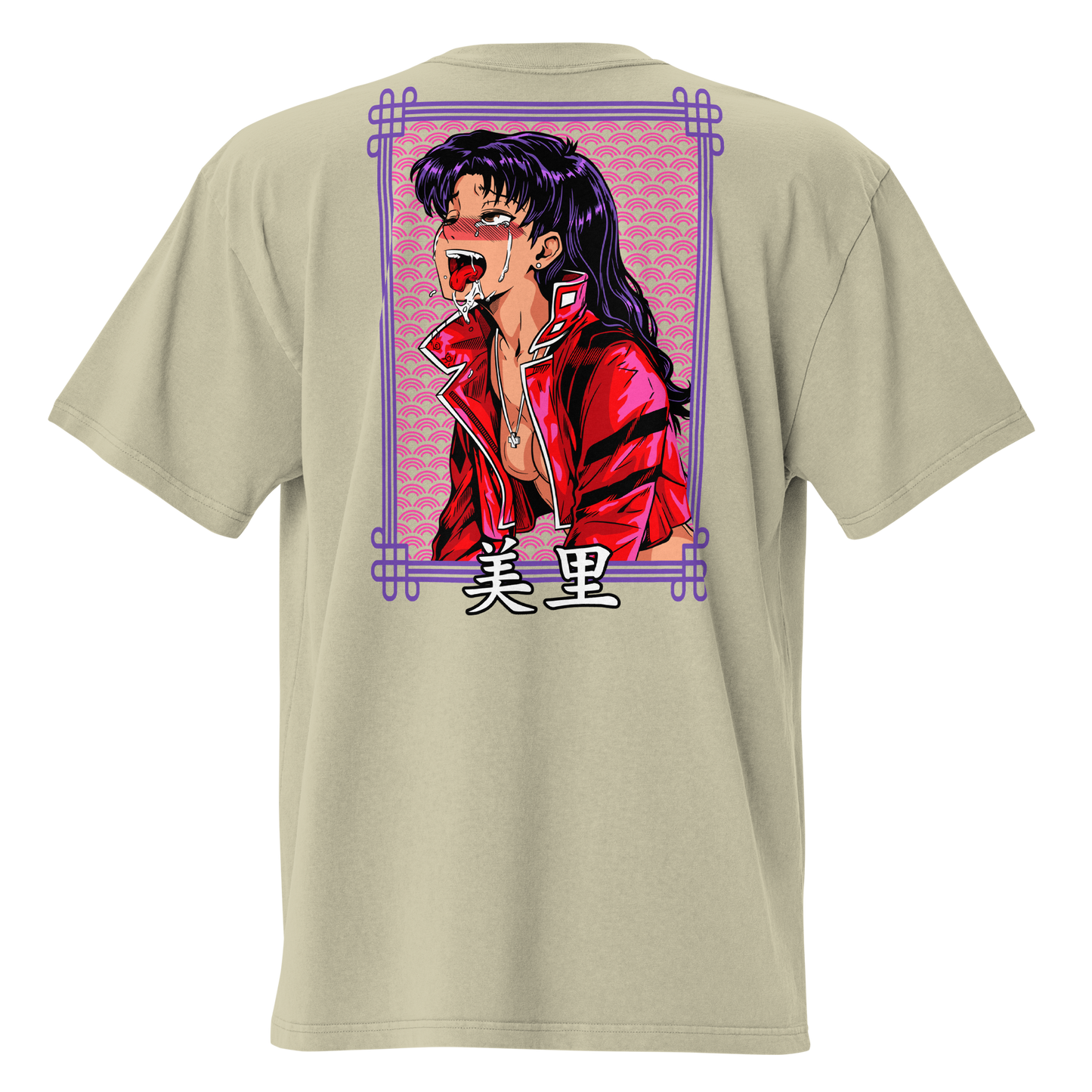 Camiseta Oversized Épica PURPLE-LOGO | STAYLACRA Anime Collection 1