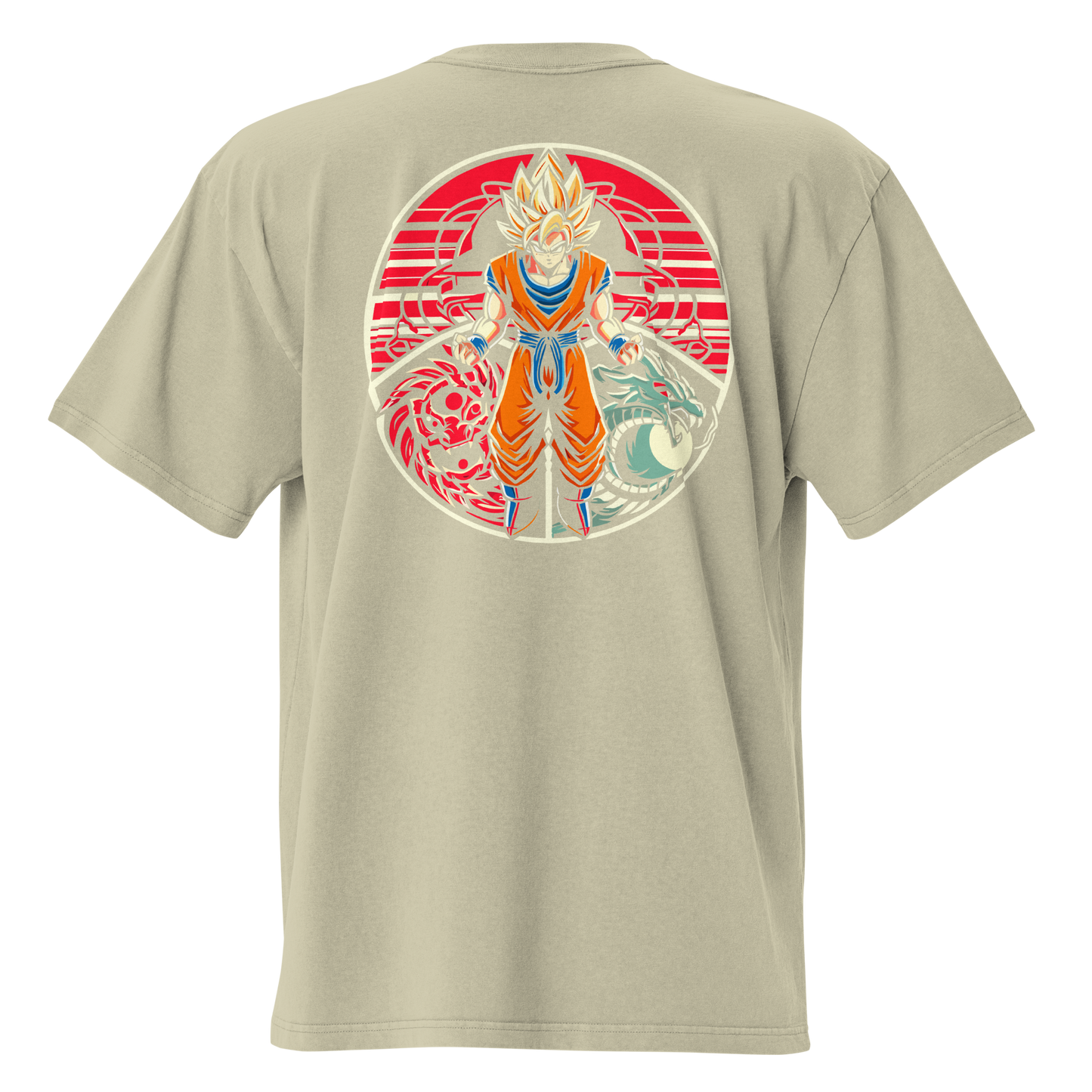 Camiseta Oversized Épica RED-LOGO | STAYLACRA Anime Collection 1