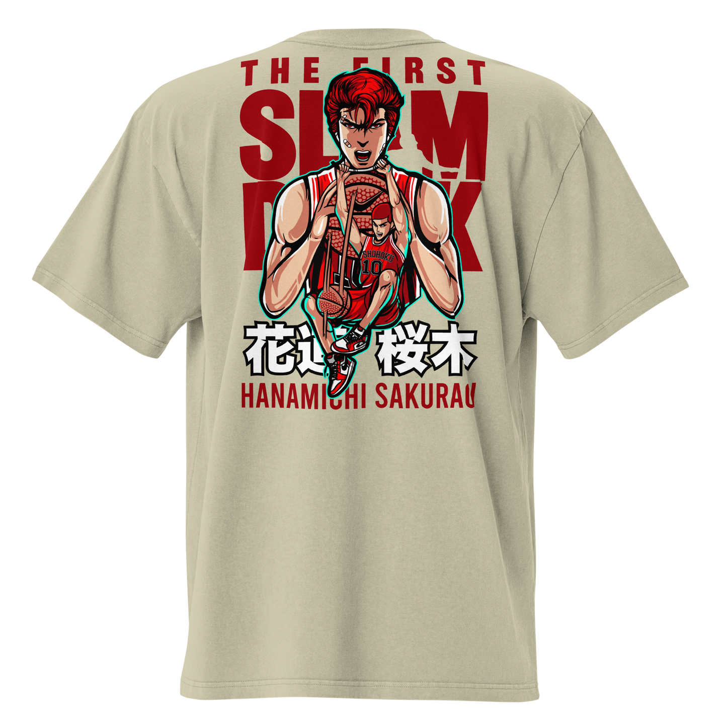 Camiseta Oversized Épica RED-LOGO | STAYLACRA Anime Collection 1