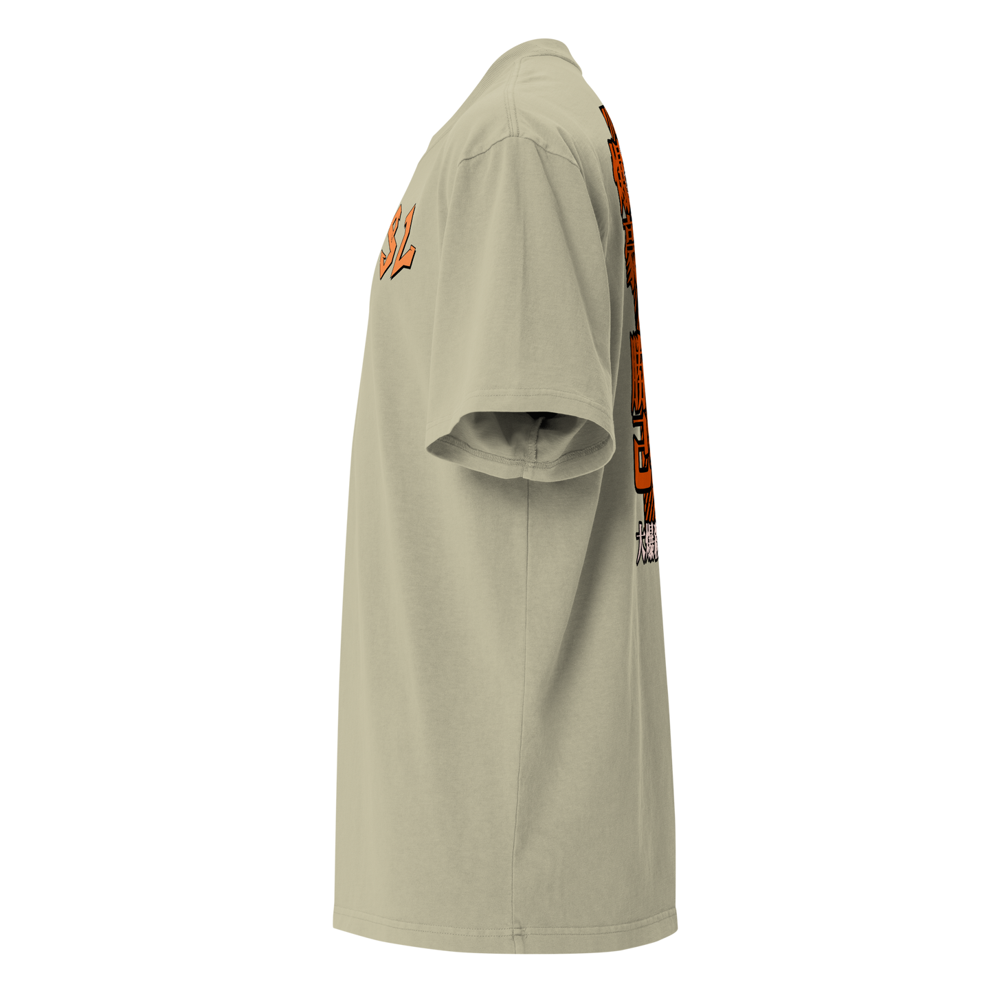 Camiseta Oversized Épica ORANGE-LOGO | STAYLACRA Anime Collection 1