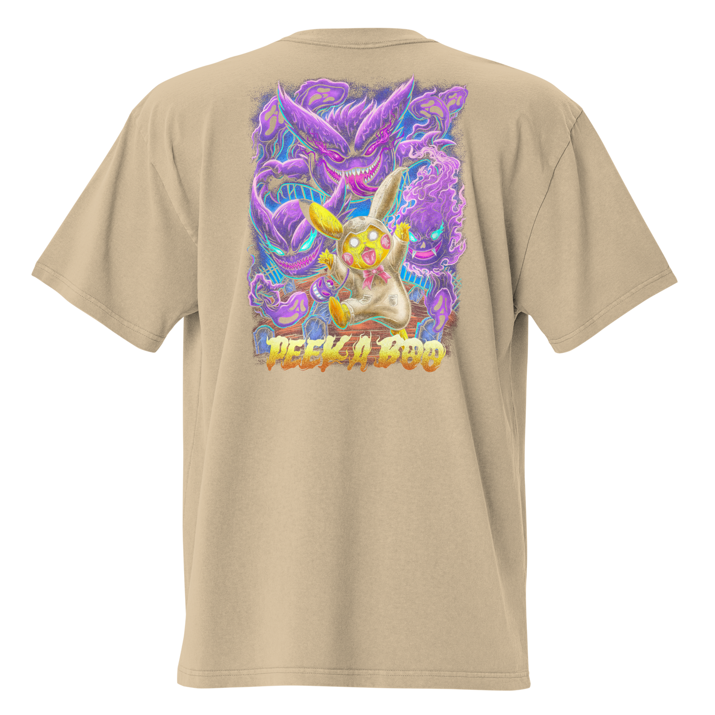 Camiseta Oversized Épica PURPLE-LOGO | STAYLACRA Anime Collection 1