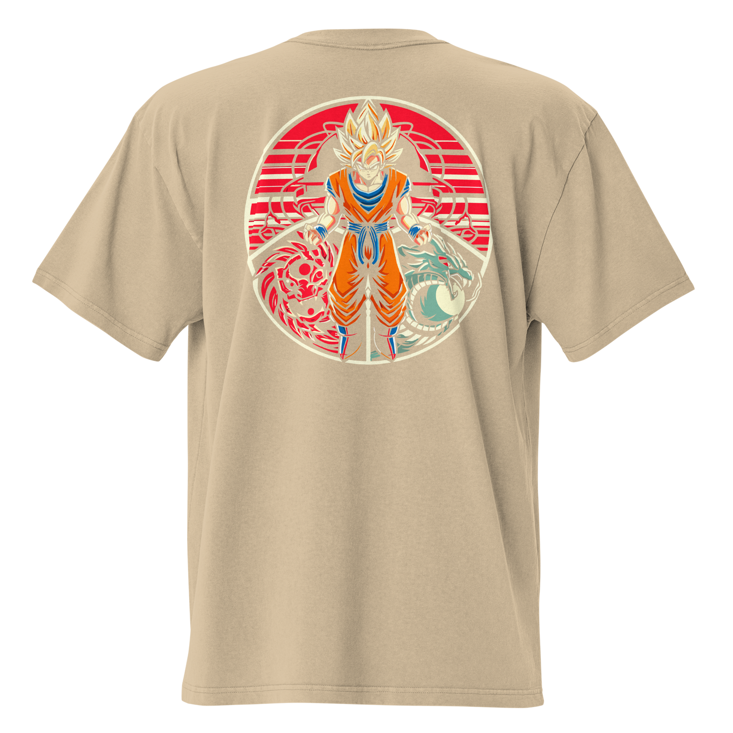 Camiseta Oversized Épica RED-LOGO | STAYLACRA Anime Collection 1
