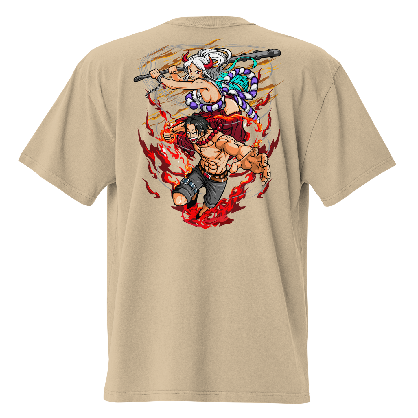 Camiseta Oversized Épica RED-LOGO | STAYLACRA Anime Collection 1