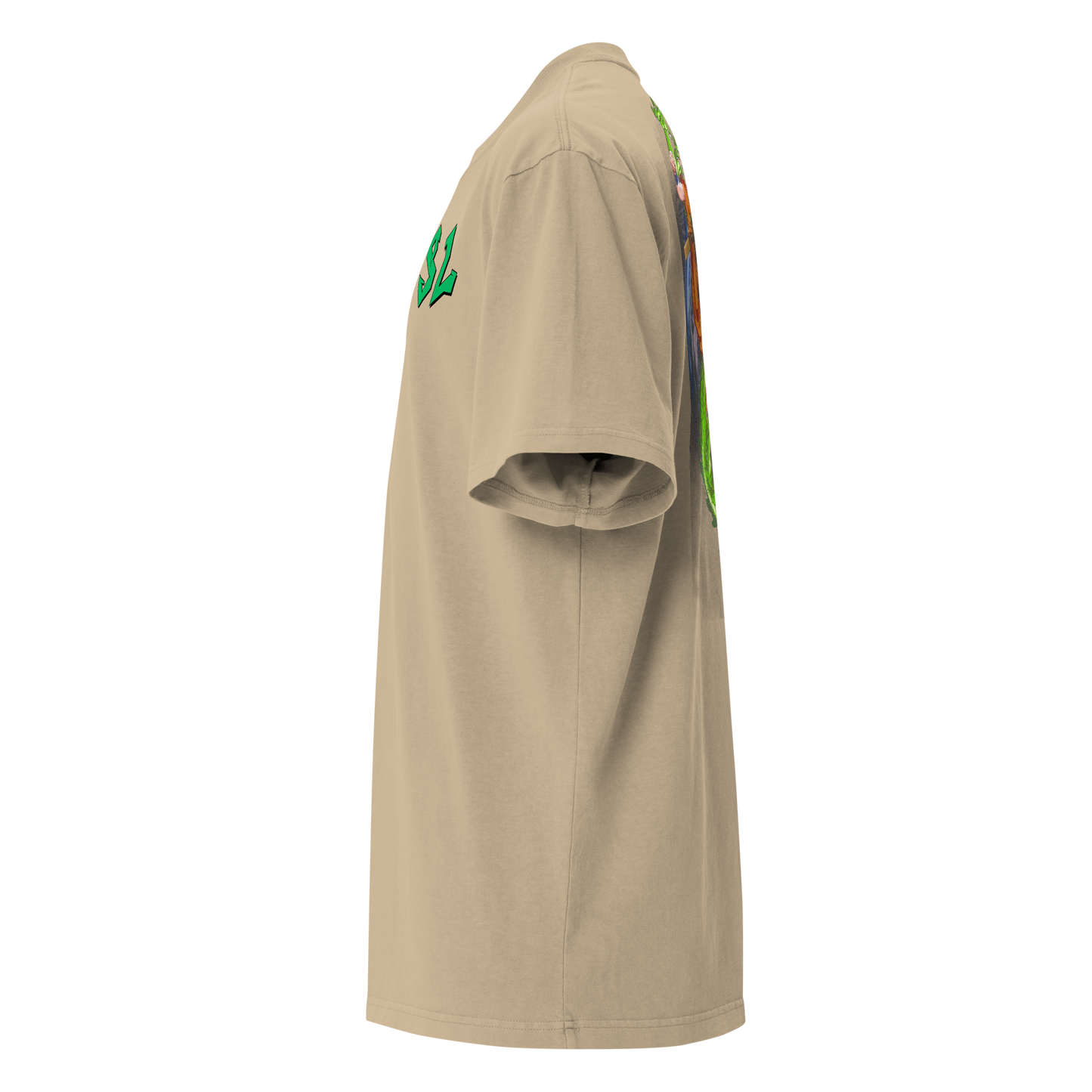 Camiseta Oversized Épica GREEN-LOGO | STAYLACRA Anime Collection 1