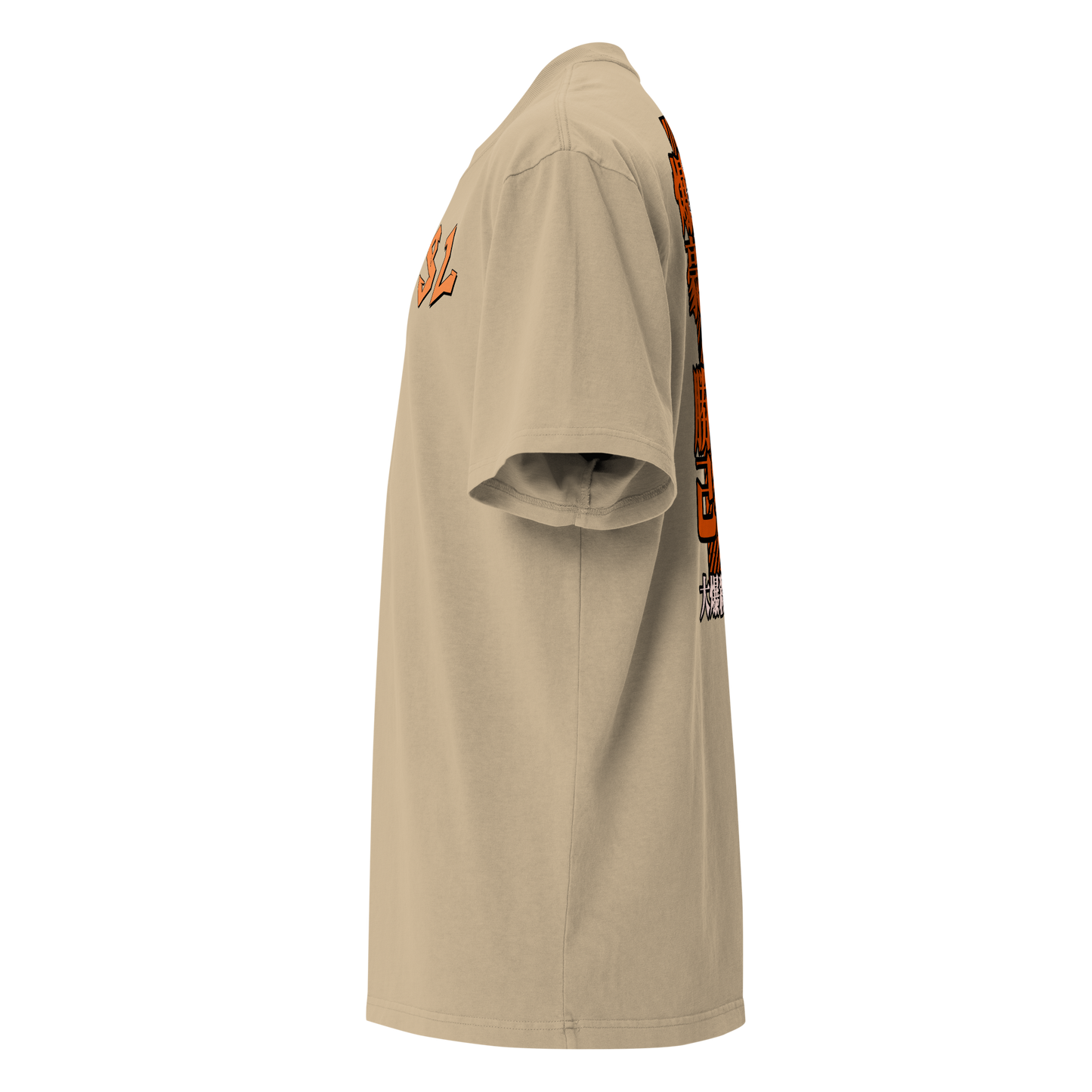 Camiseta Oversized Épica ORANGE-LOGO | STAYLACRA Anime Collection 1