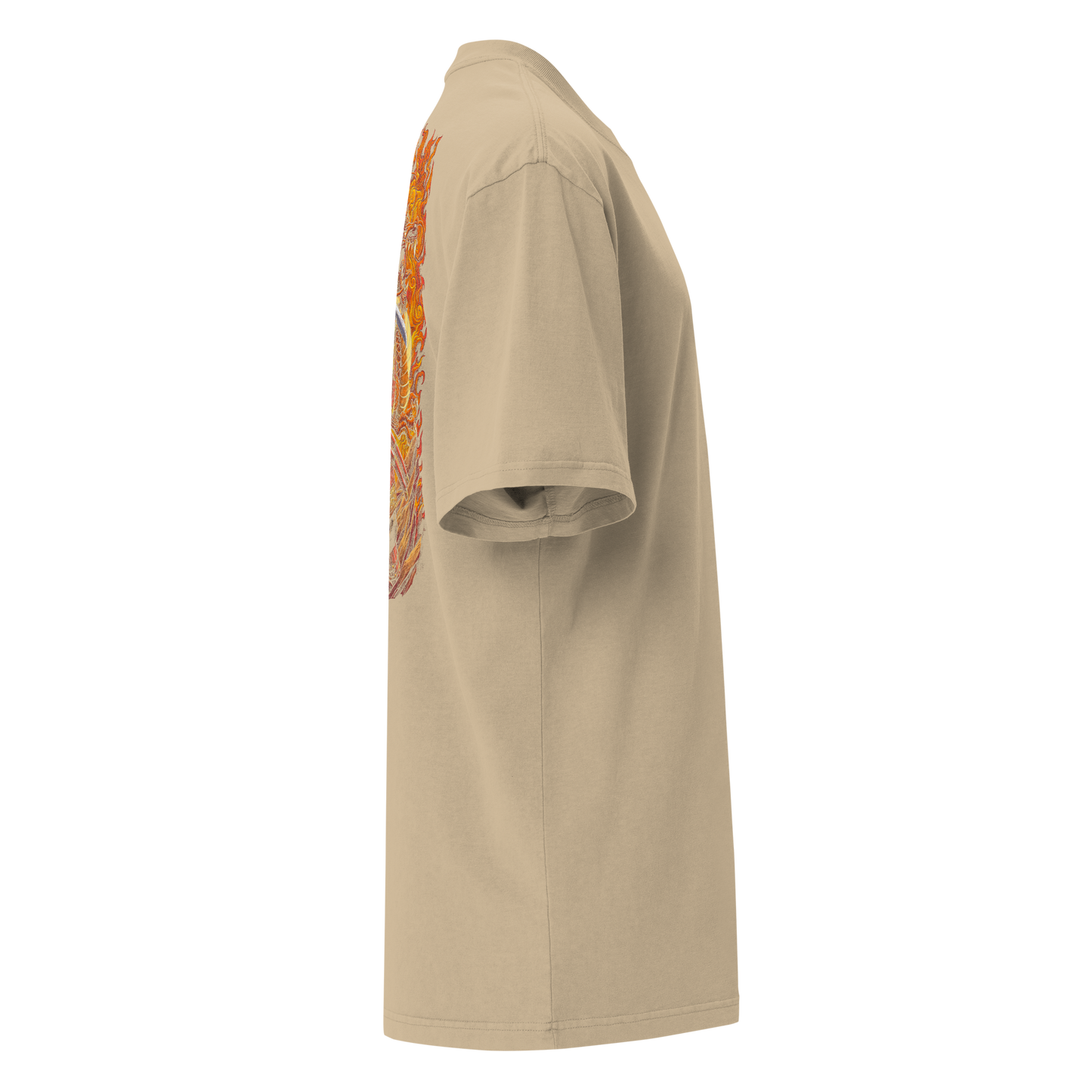 Camiseta Oversized Épica ORANGE-LOGO | STAYLACRA Anime Collection 1