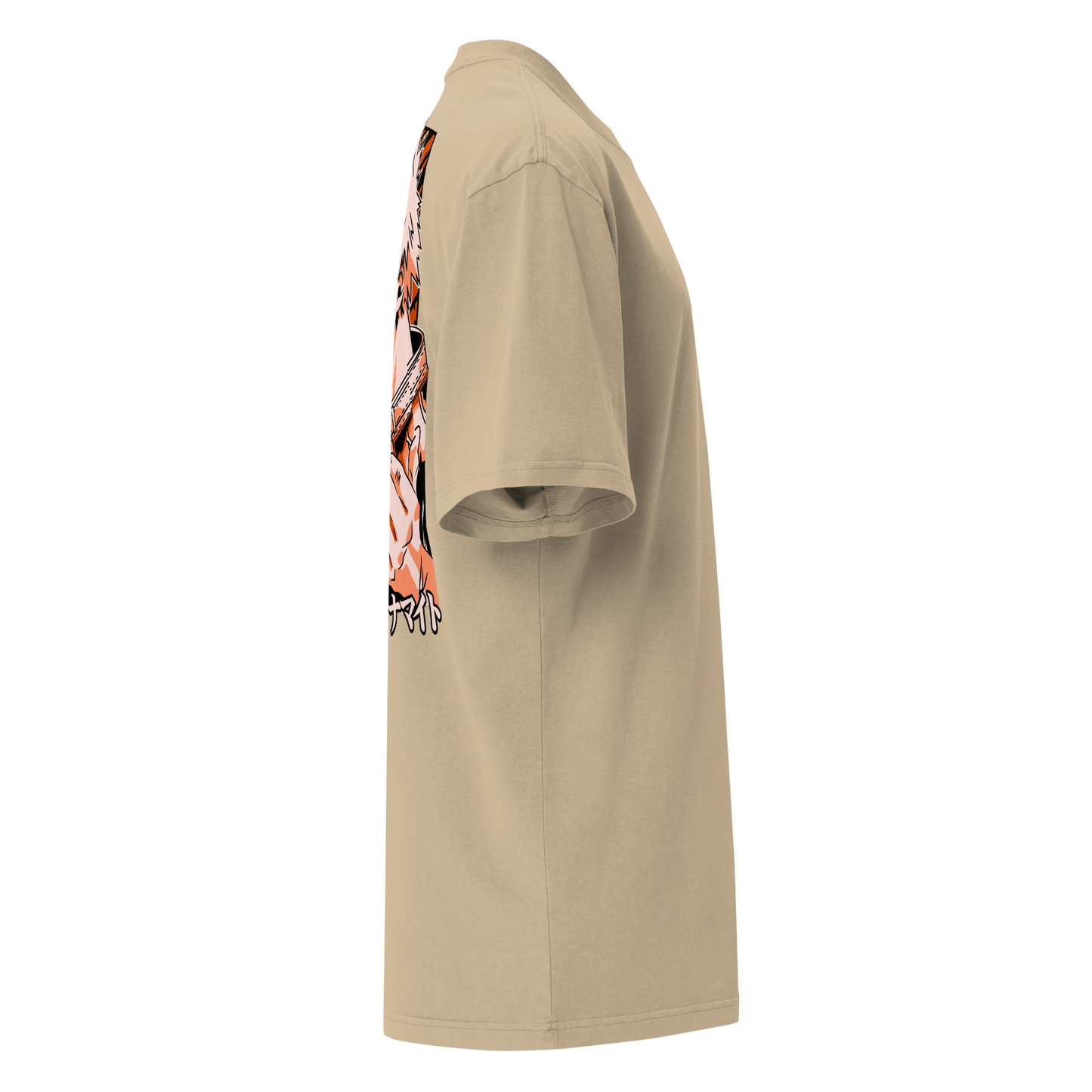 Camiseta Oversized Épica ORANGE-LOGO | STAYLACRA Anime Collection 1