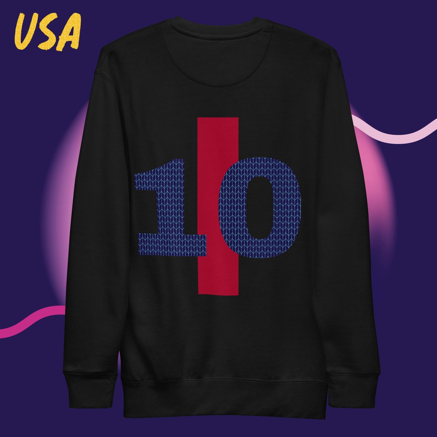 Unisex Premium Sweatshirt | STAYLACRA Futbol Edition USA