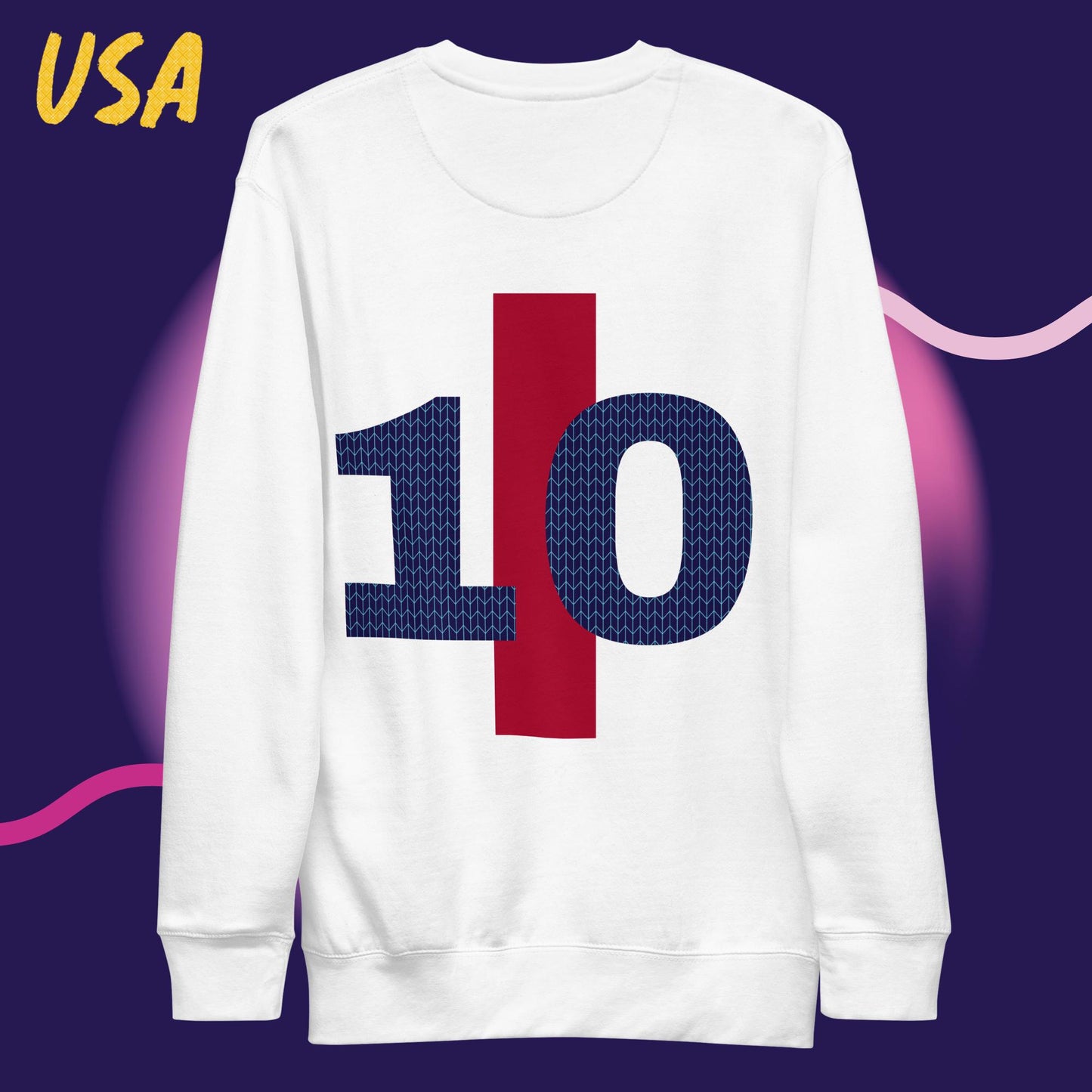 Unisex Premium Sweatshirt | STAYLACRA Futbol Edition USA
