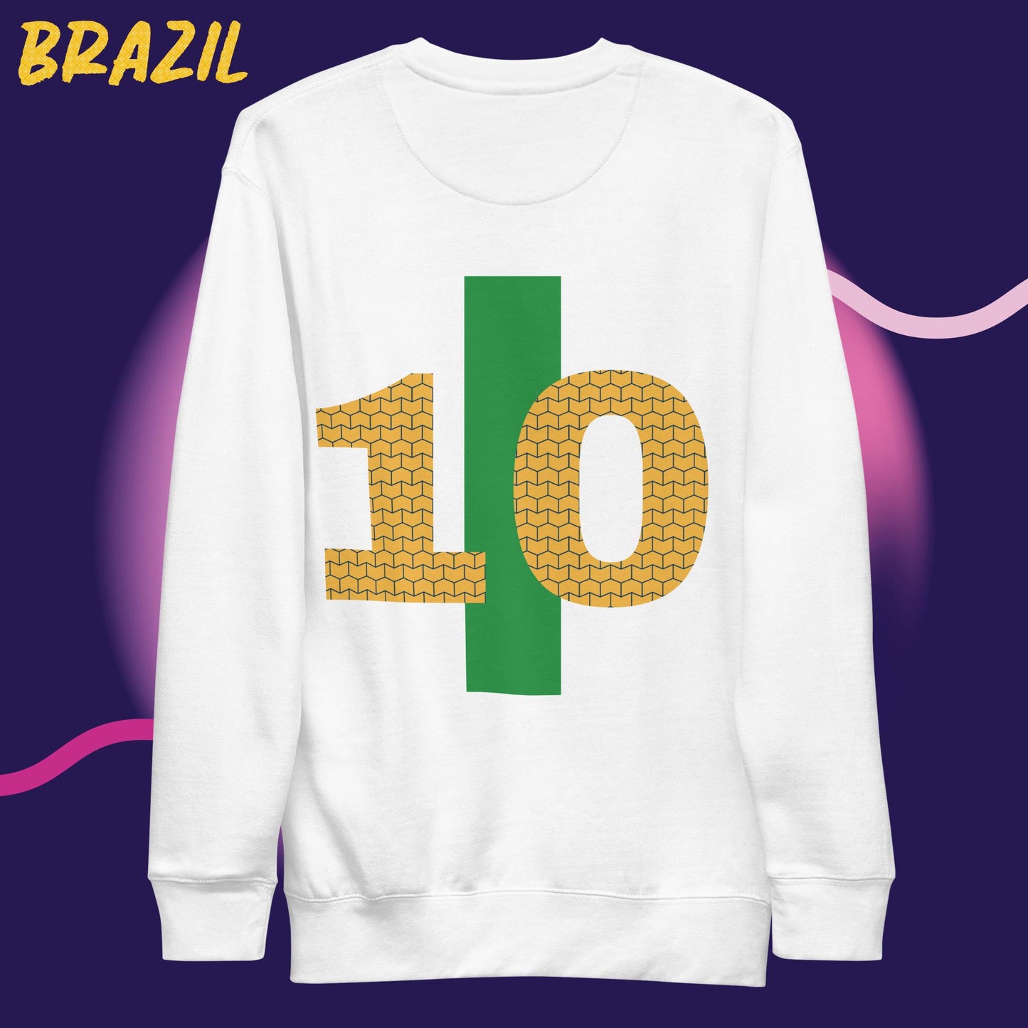 Unisex Premium Sweatshirt | STAYLACRA Futbol Edition BRA