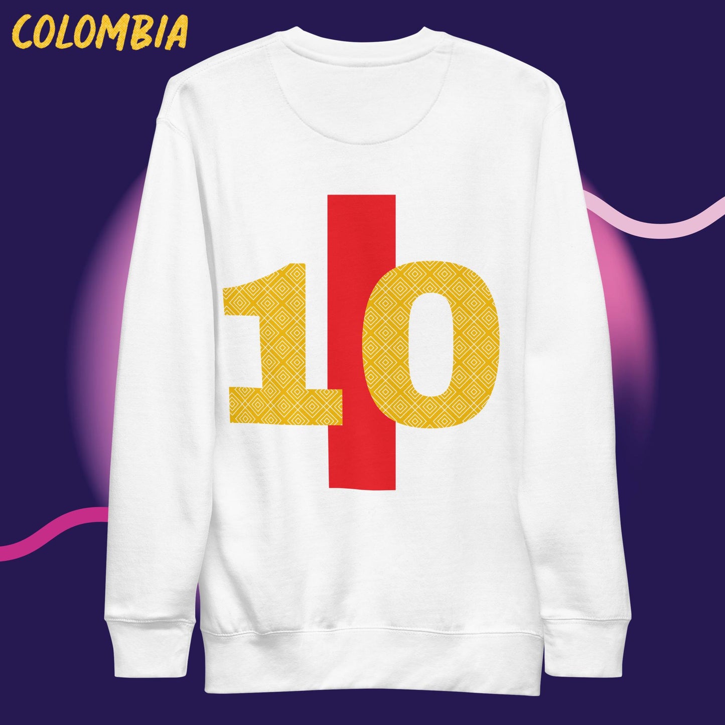 Unisex Premium Sweatshirt | STAYLACRA Futbol Edition COL