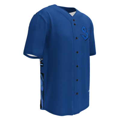 Baseball Jersey Premium BLUE-LOGO | STAYLACRA Anime Collection 1